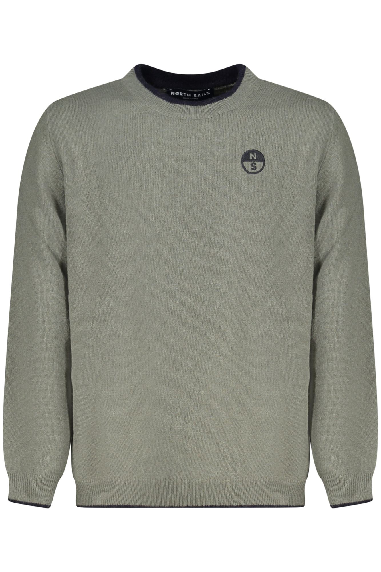 NORTH SAILS GREEN KIDS' SWEATER