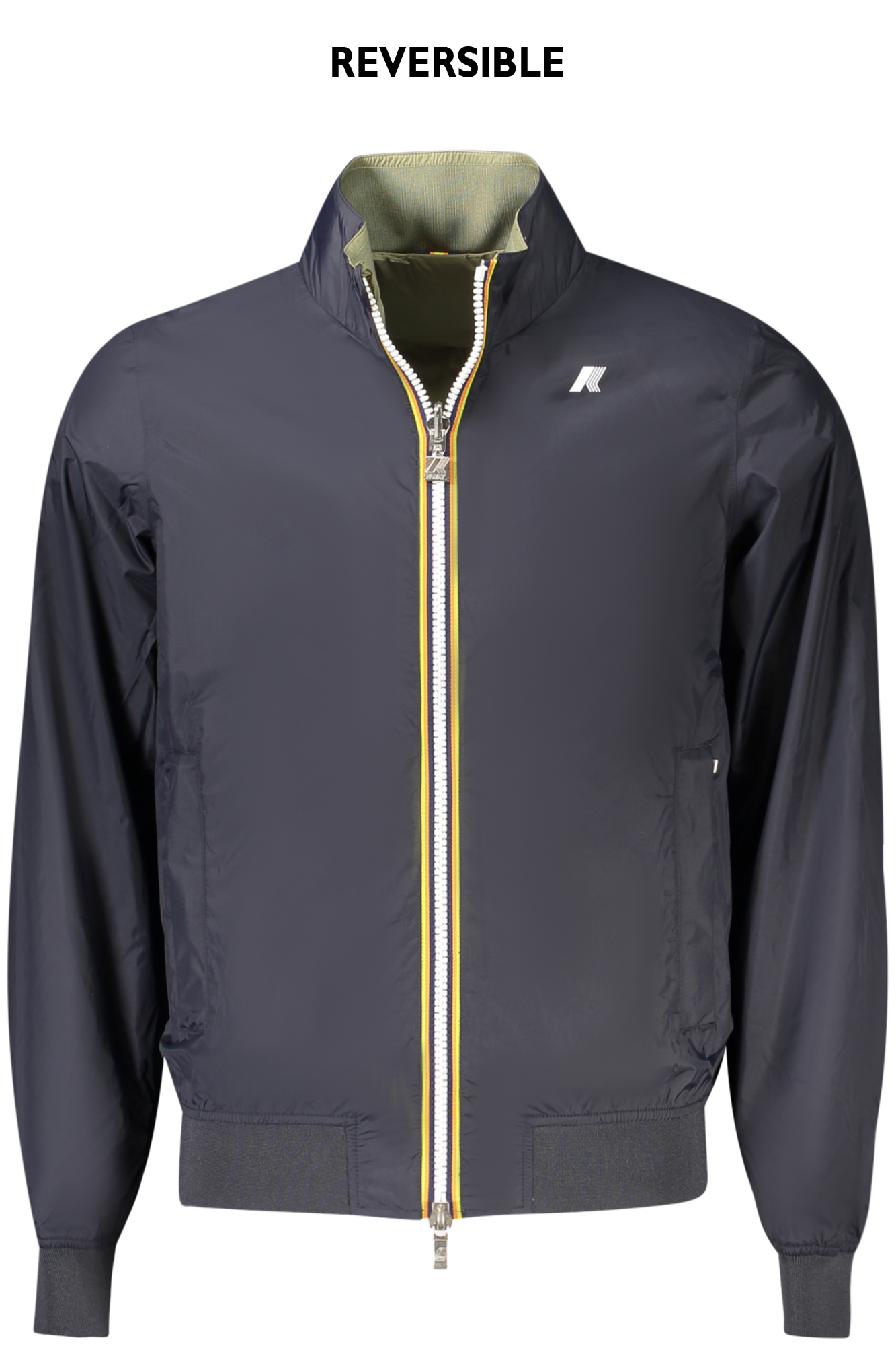 K-WAY MEN'S JACKET BLUE