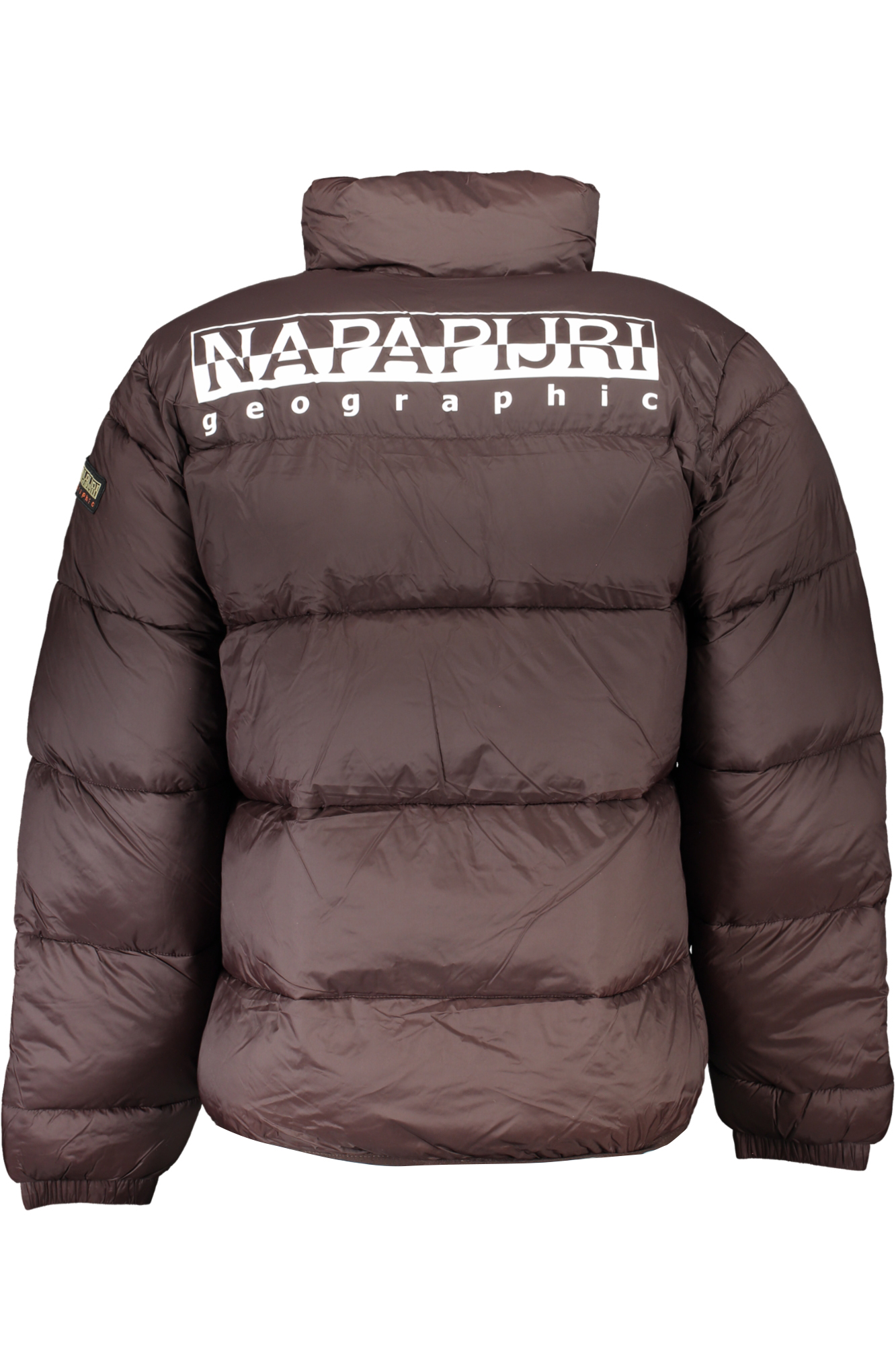 NAPAPIJRI BROWN MEN&#039;S JACKET