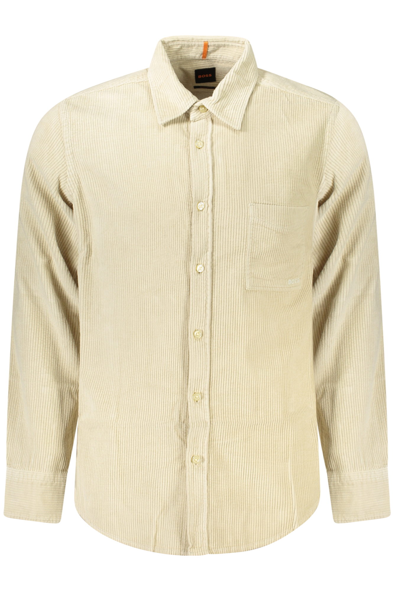 HUGO BOSS LONG SLEEVE SHIRT MEN BEIGE