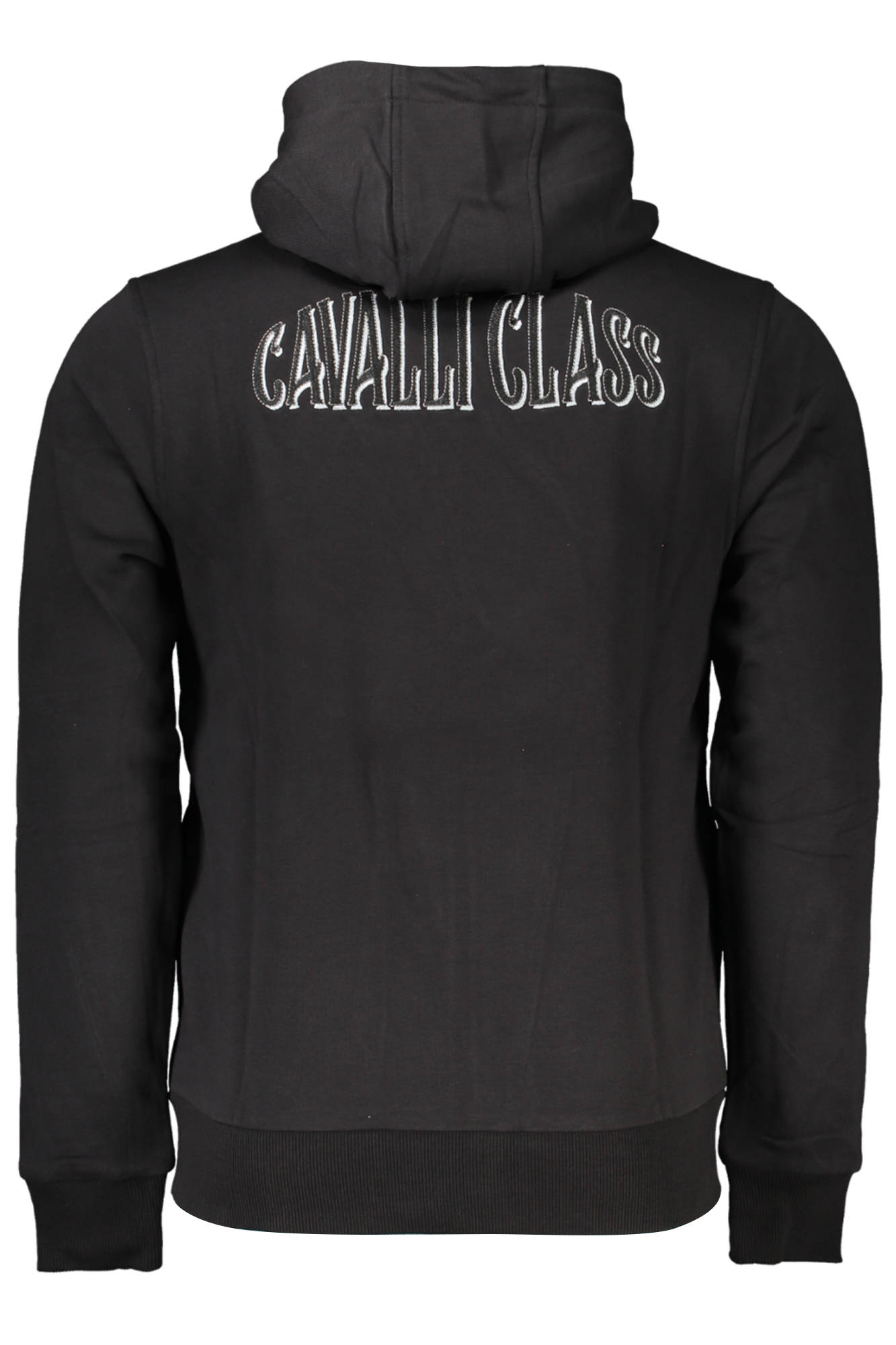 CAVALLI CLASS SWEATSHIRT WITH ZIP BLACK MAN