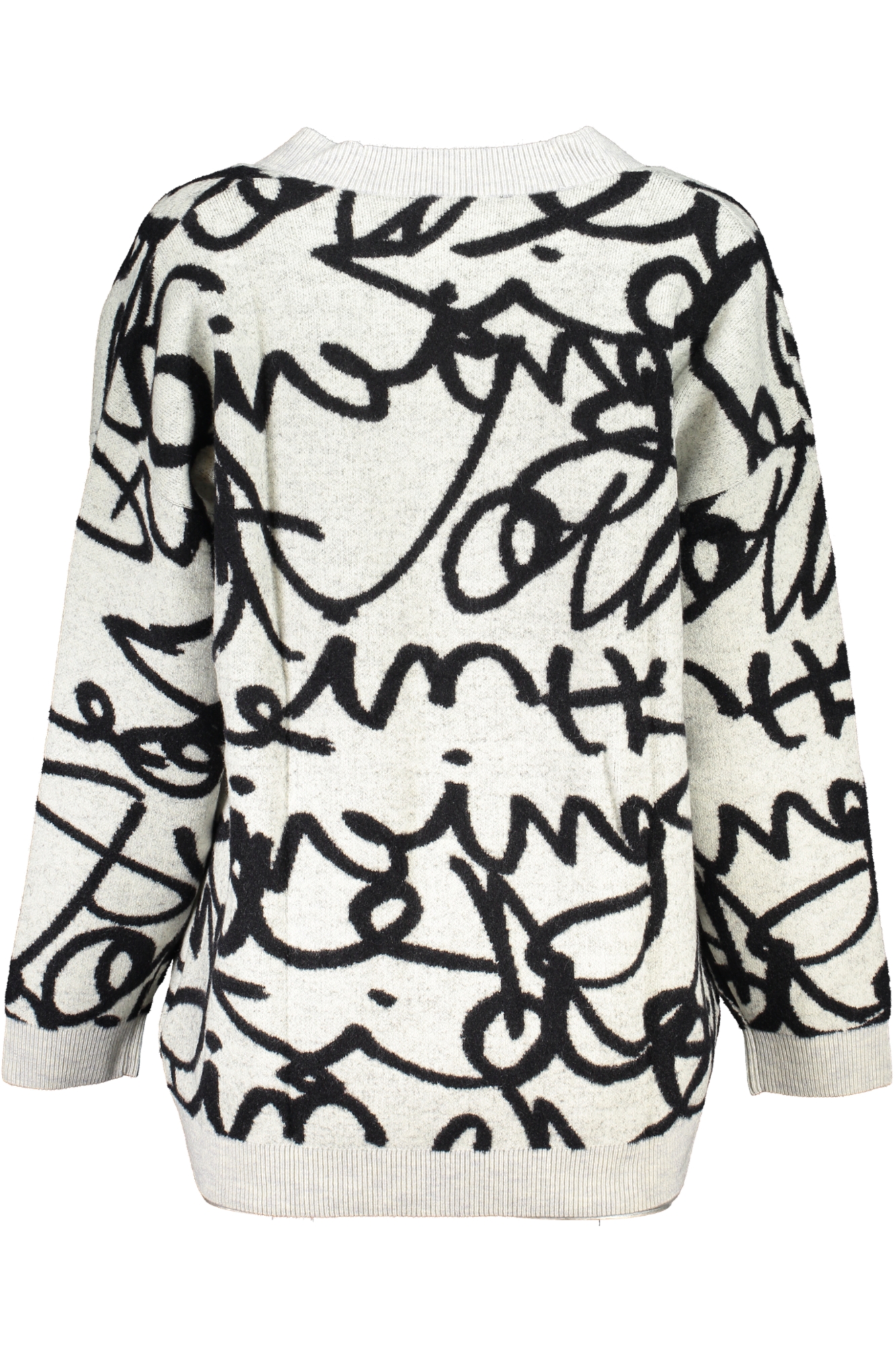 DESIGUAL WHITE WOMEN'S CARDIGAN