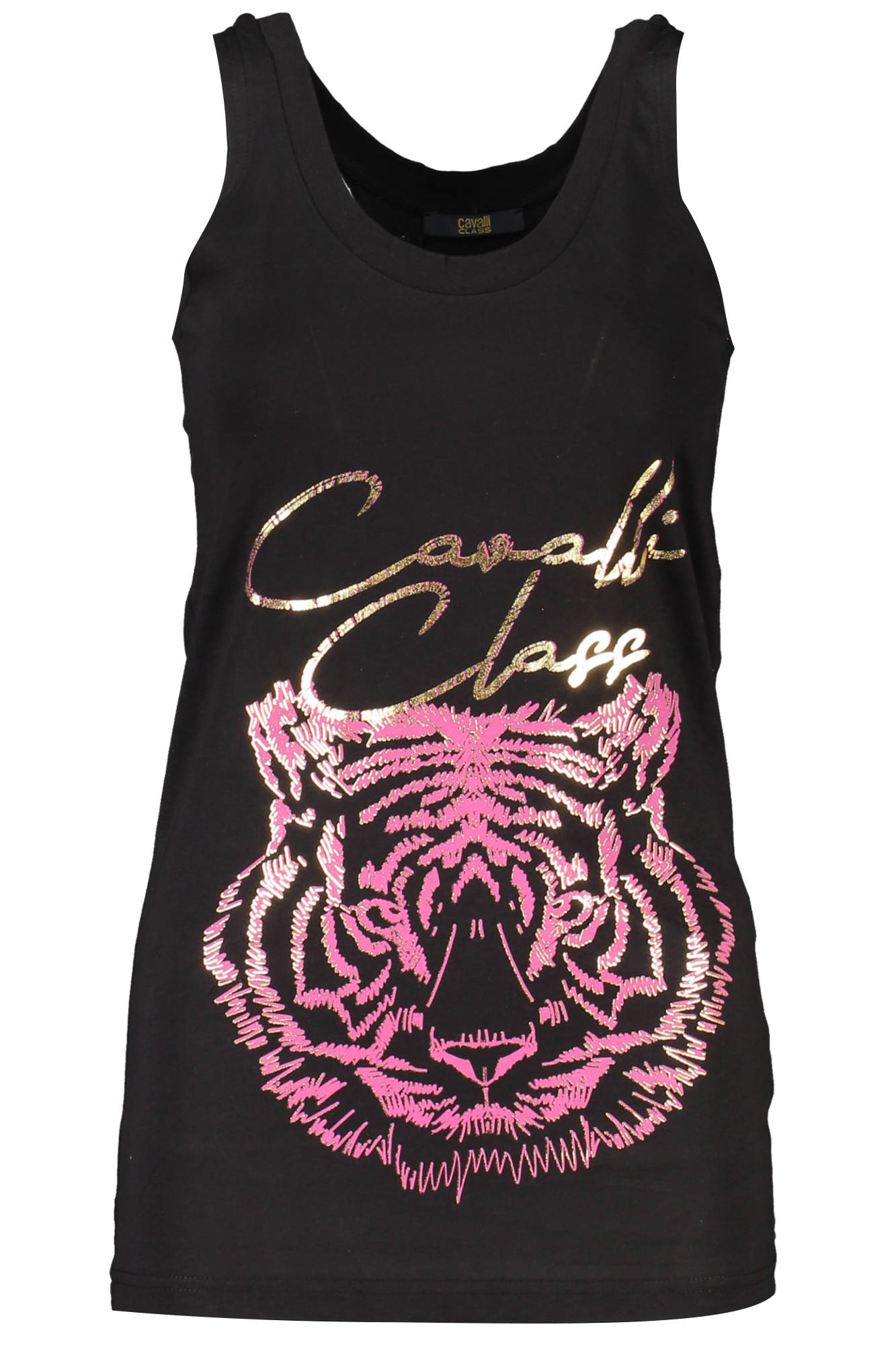 CAVALLI CLASS WOMENS TANK TOP BLACK