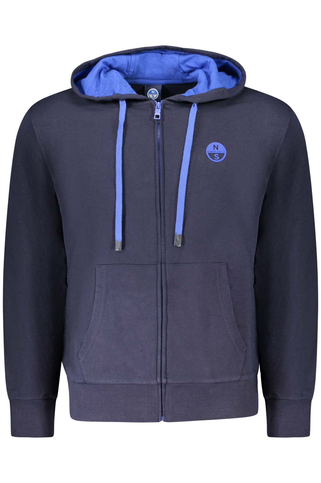 NORTH SAILS MENS ZIP-UP SWEATSHIRT BLUE