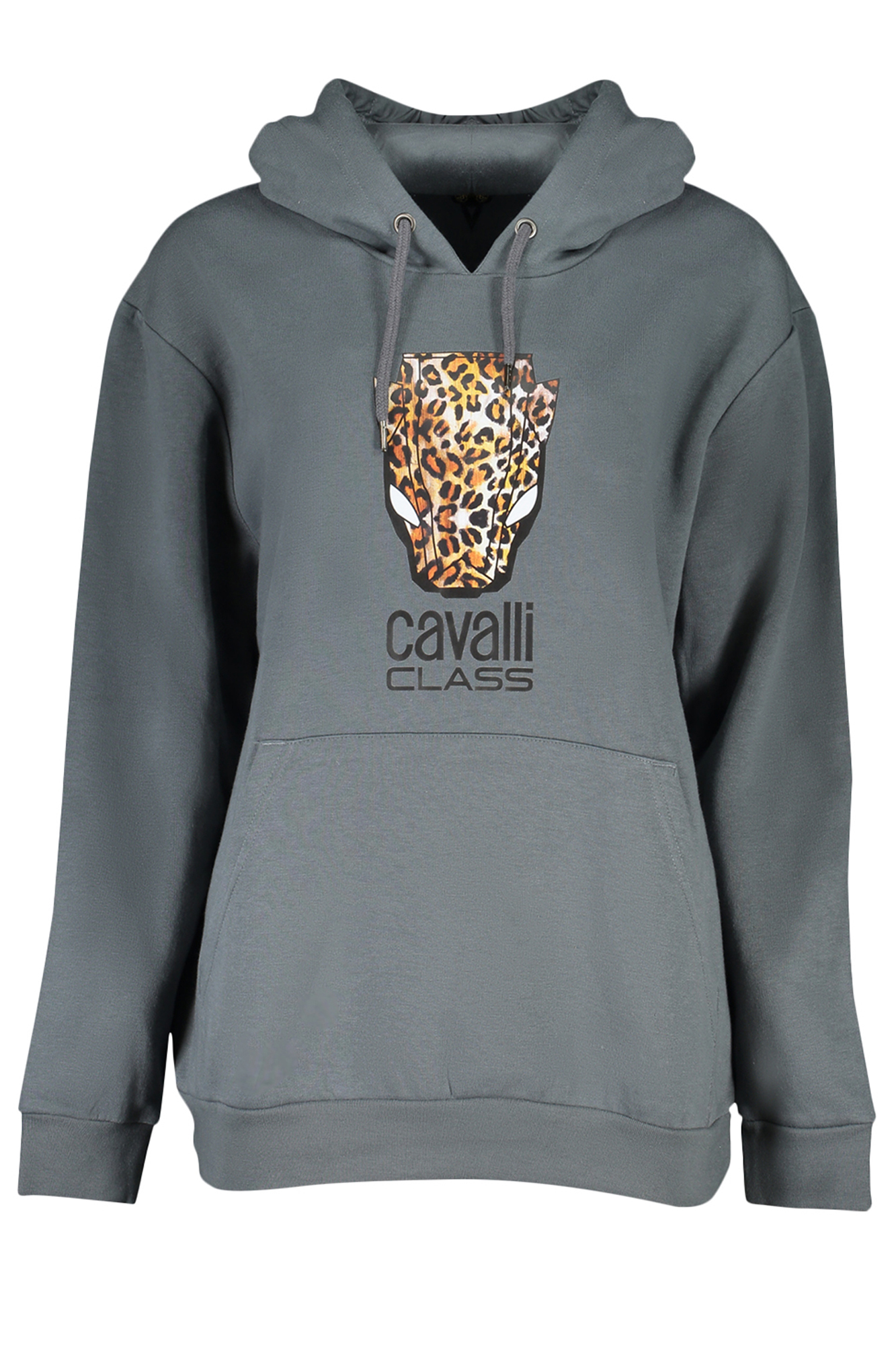CAVALLI CLASS WOMEN&#039;S ZIPLESS SWEATSHIRT GRAY