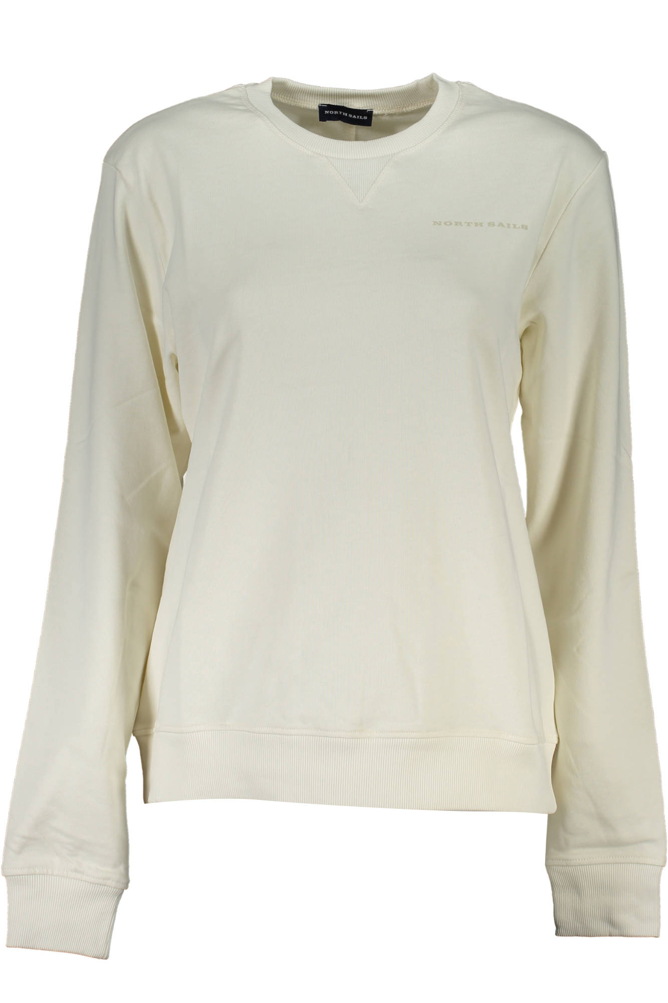 NORTH SAILS WOMEN&#039;S SWEATSHIRT WITHOUT ZIP WHITE