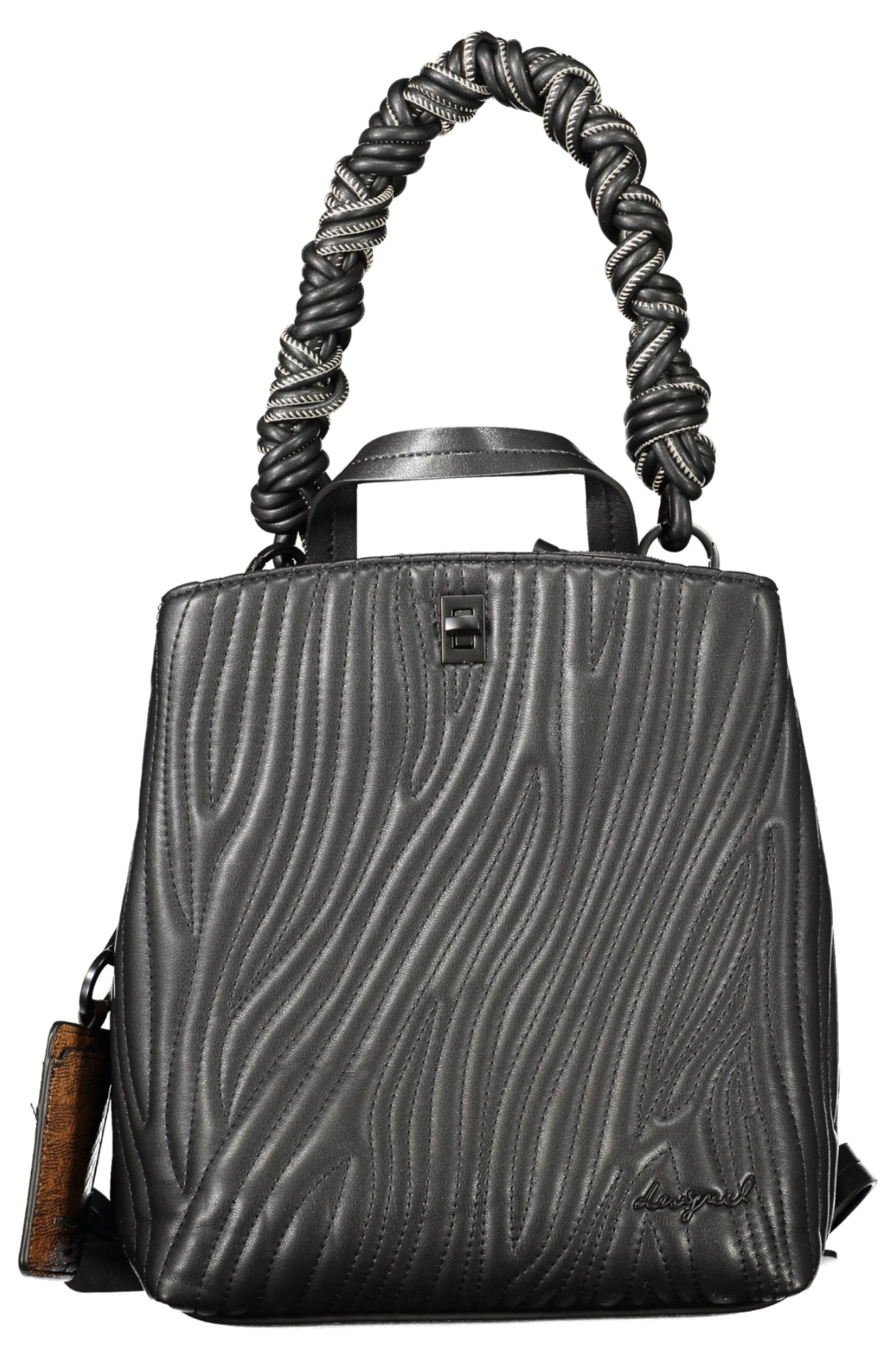 Černá kabelka přes rameno Desigual