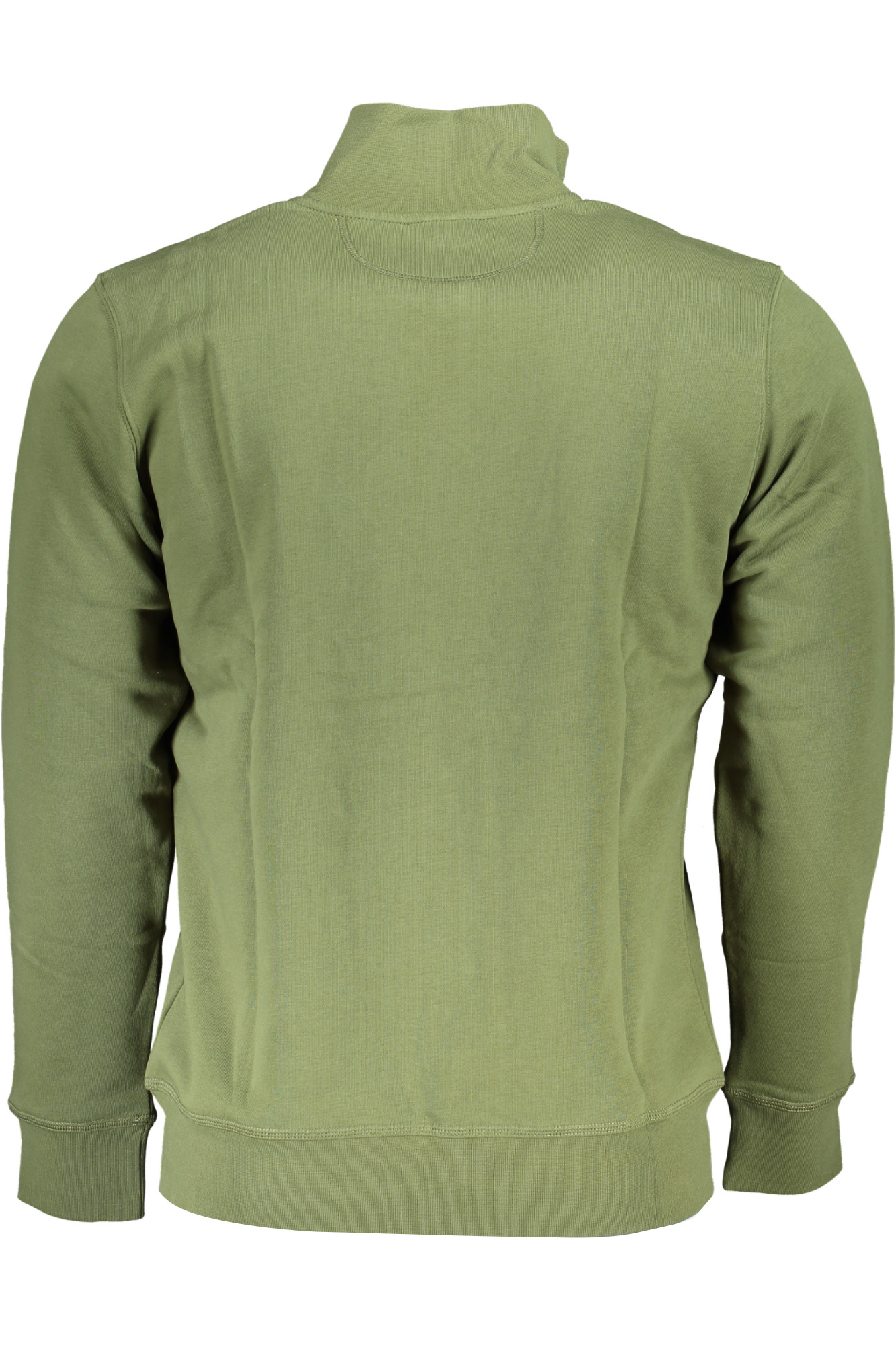 LA MARTINA MEN&#039;S GREEN ZIP SWEATSHIRT