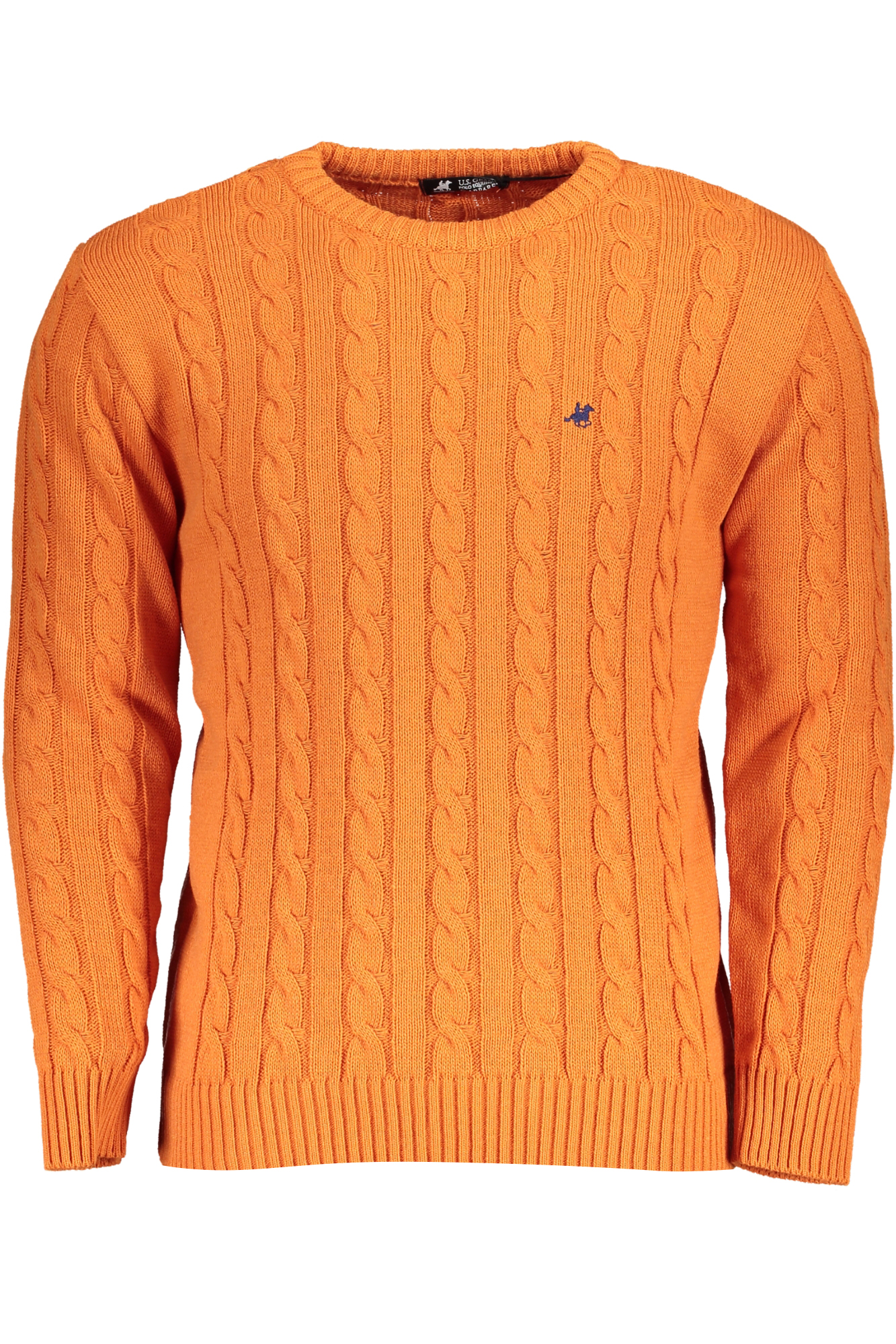 US GRAND POLO MEN&#039;S ORANGE SHIRT