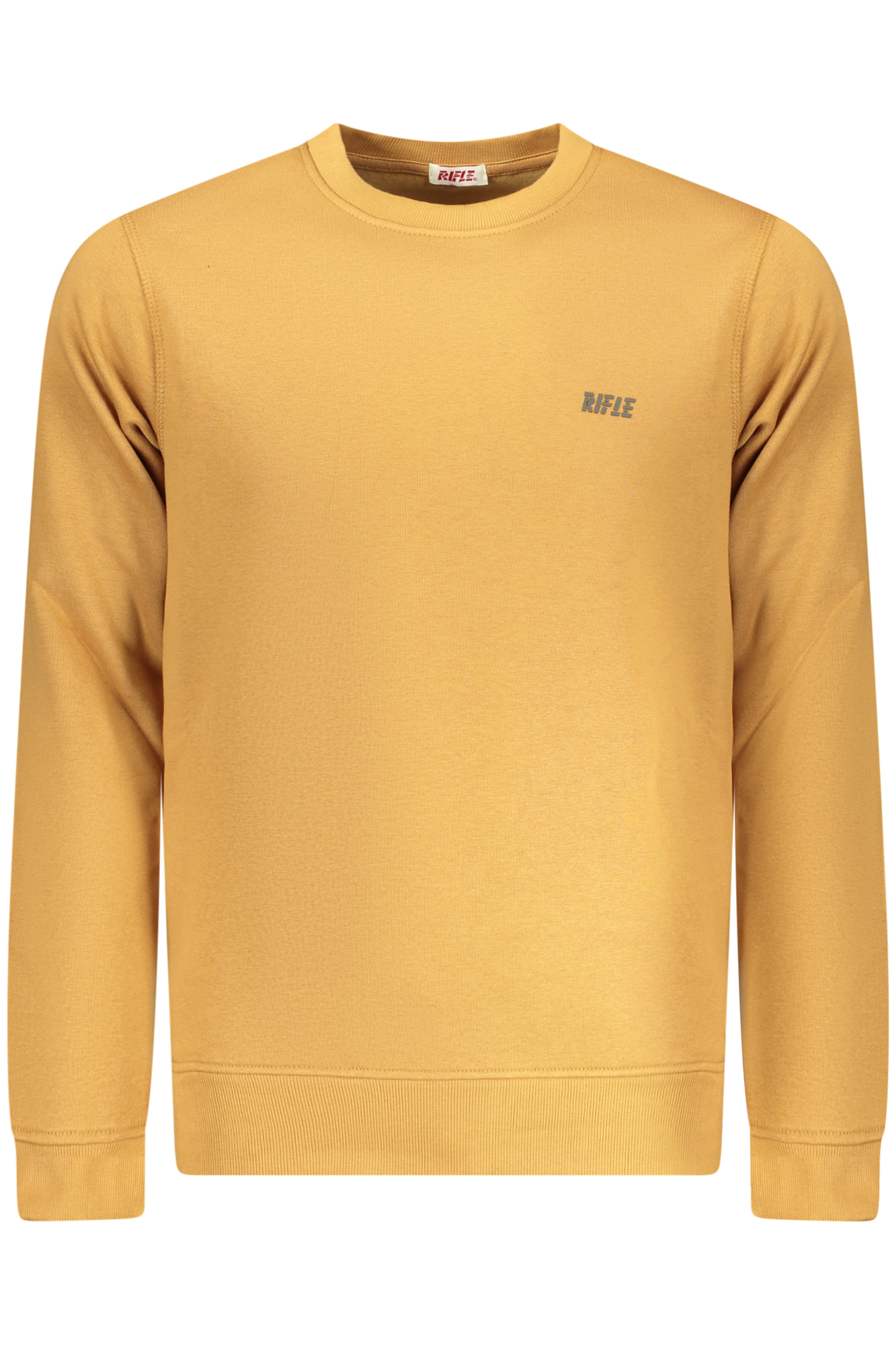 RIFLE MEN&#039;S ZIP-UP SWEATSHIRT BROWN