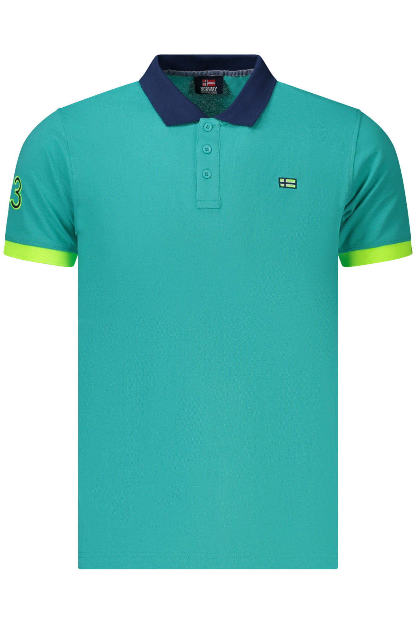 Tricou polo bărbătesc Norvegia