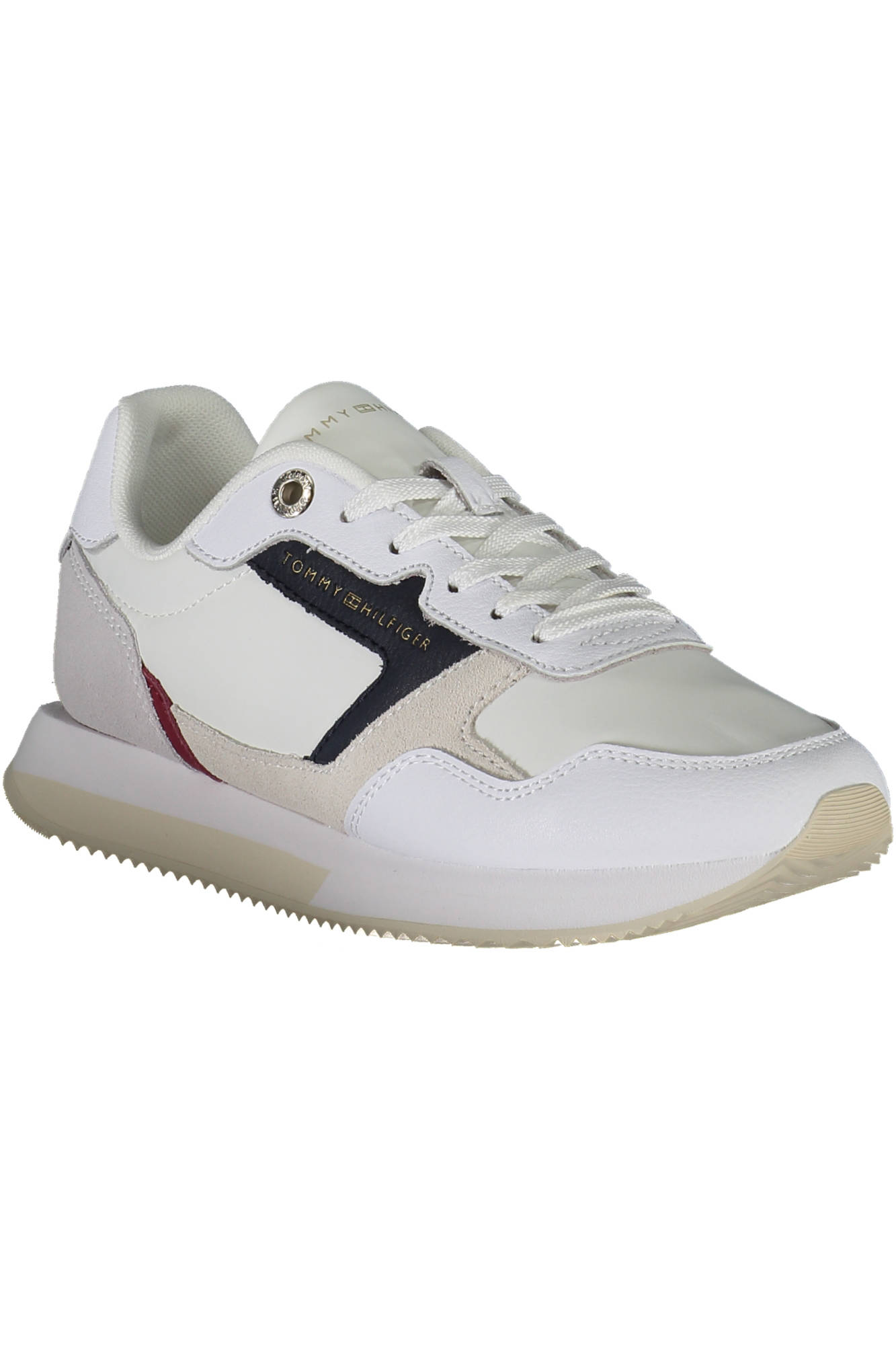 Pantofi sport si tenisi pentru femei Tommy Hilfiger - alb, gri deschis, crem, rosu, negru