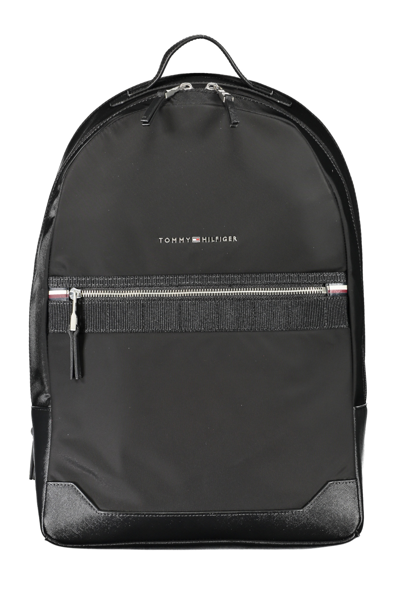 TOMMY HILFIGER MEN'S BLACK BACKPACK