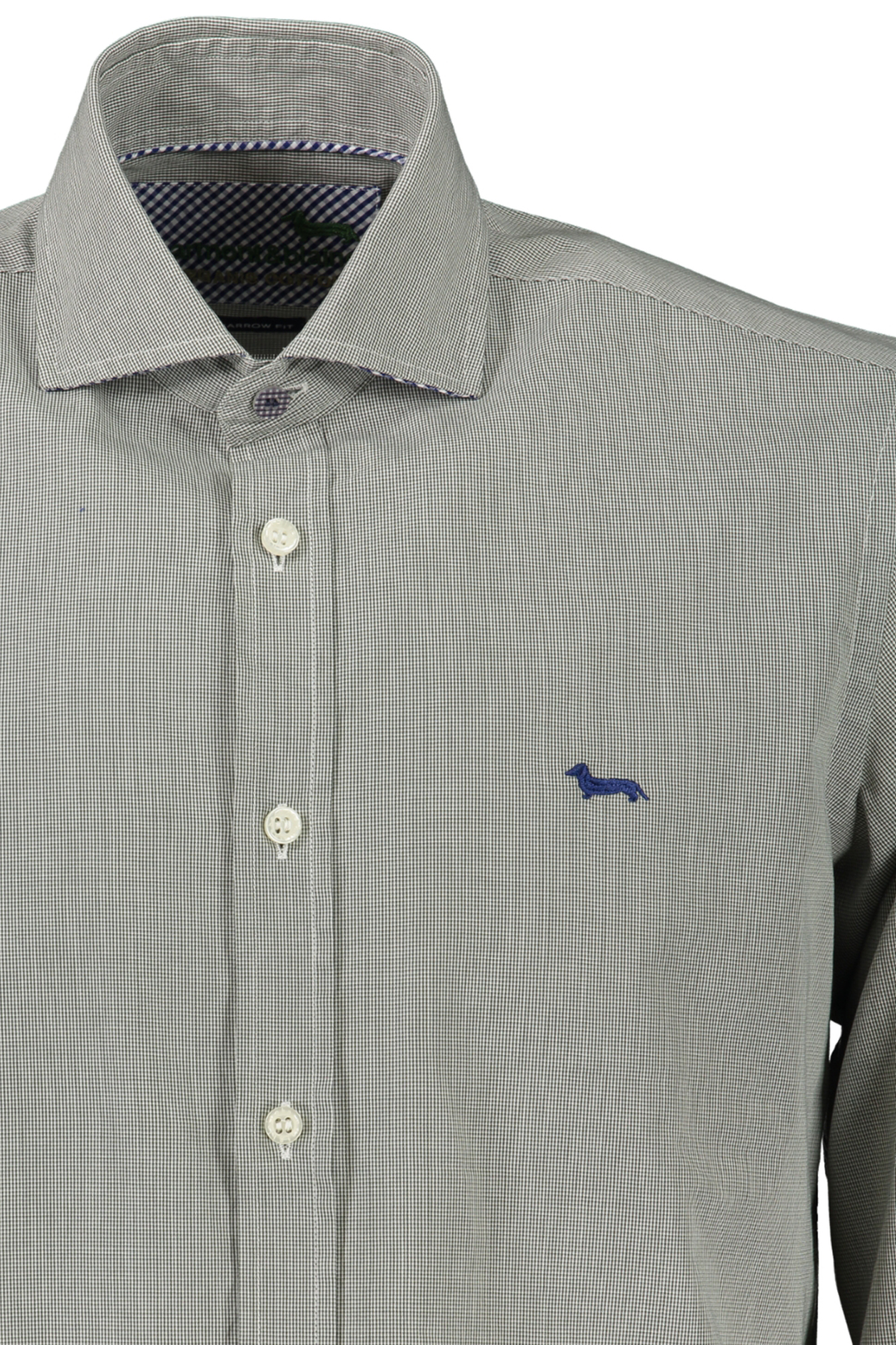 Cămașă verde cu mânecă lungă pentru bărbați