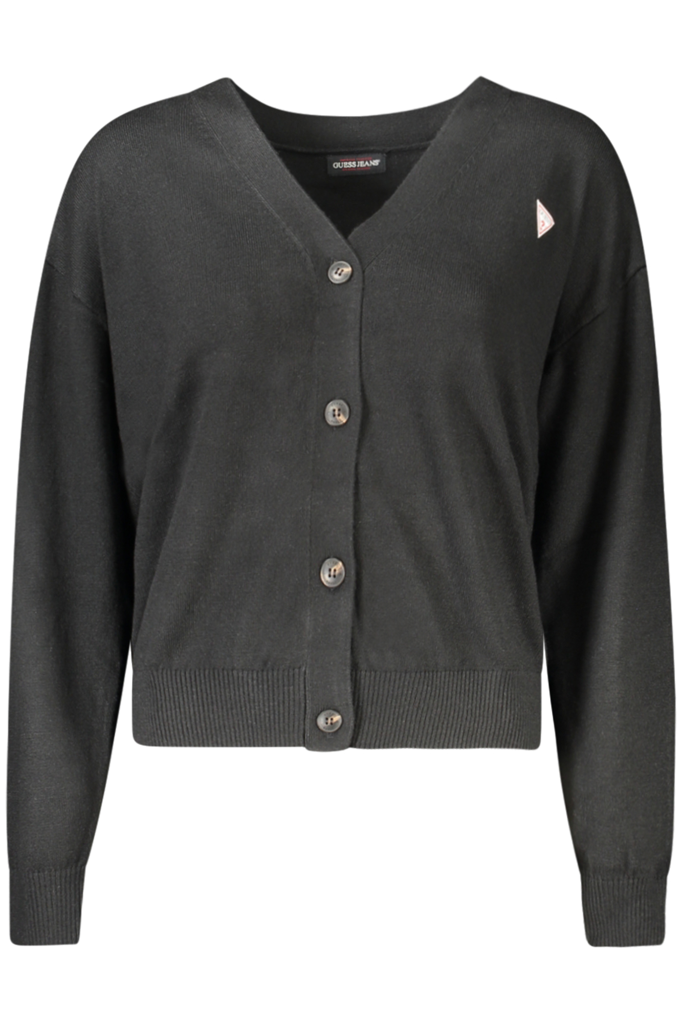GUESS JEANS WOMEN'S CARDIGAN BLACK