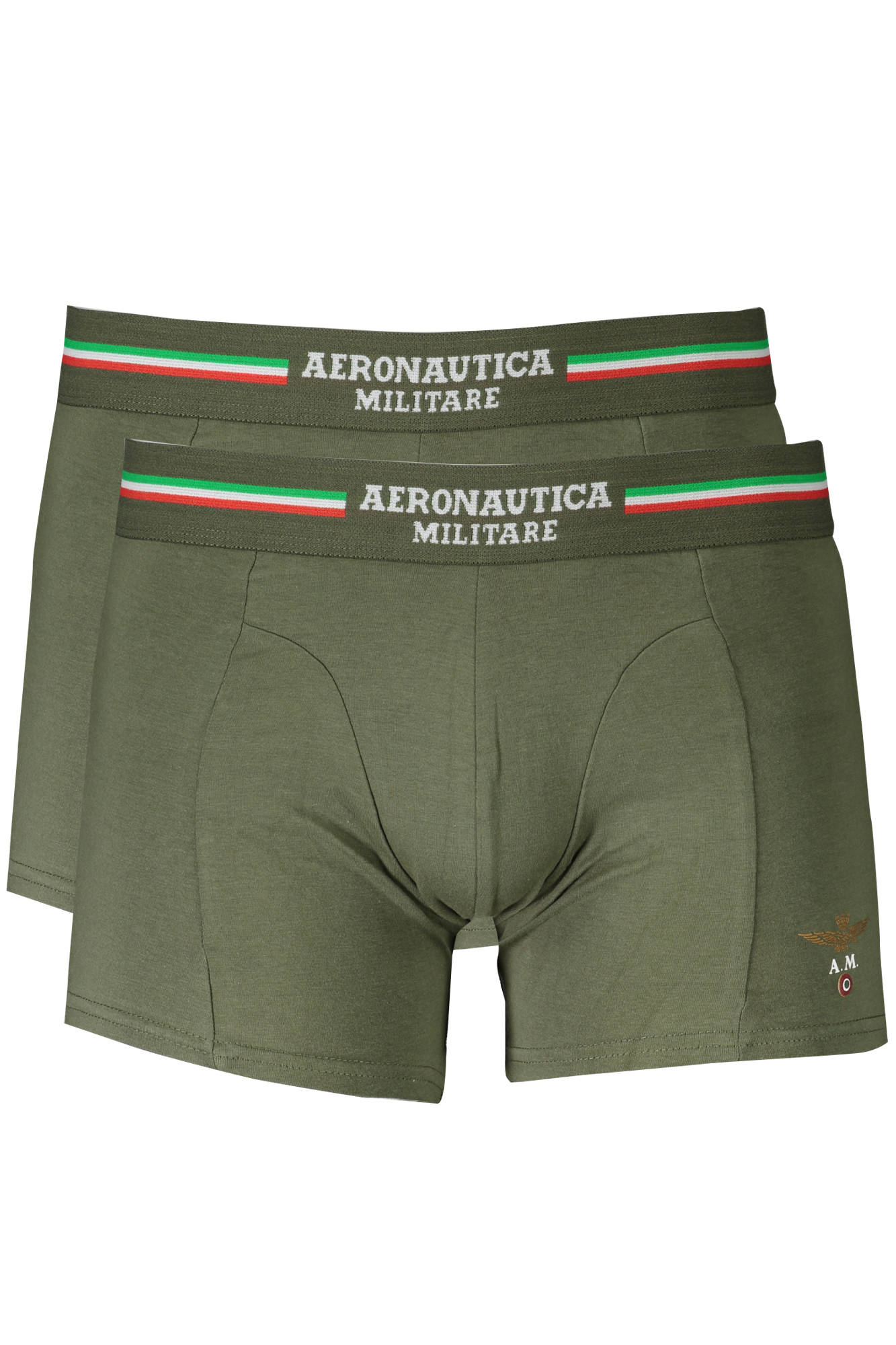 MILITARY AIRCRAFT MAN&#39;S GREEN BOXER