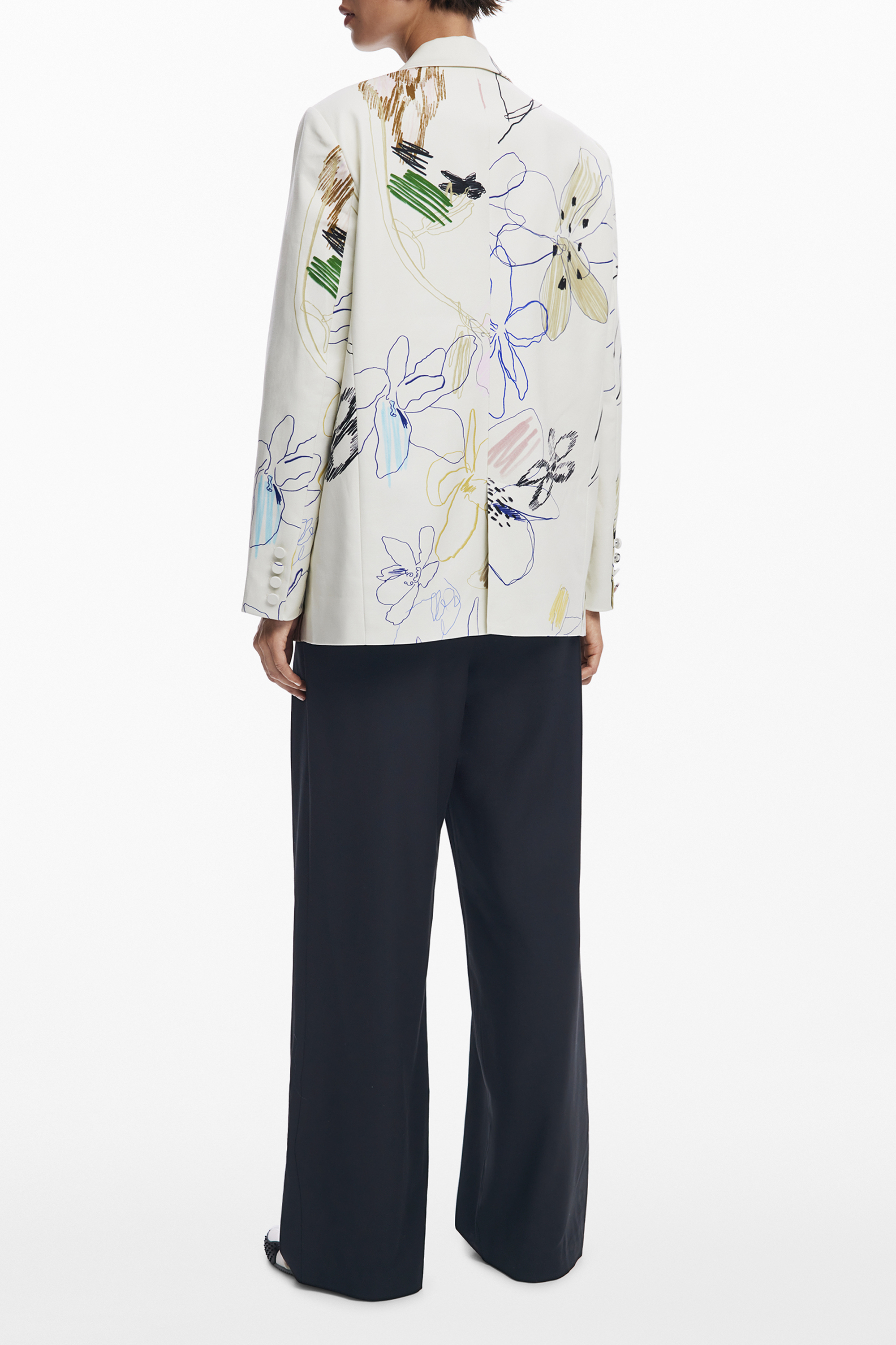 Jachetă cu model pentru femei