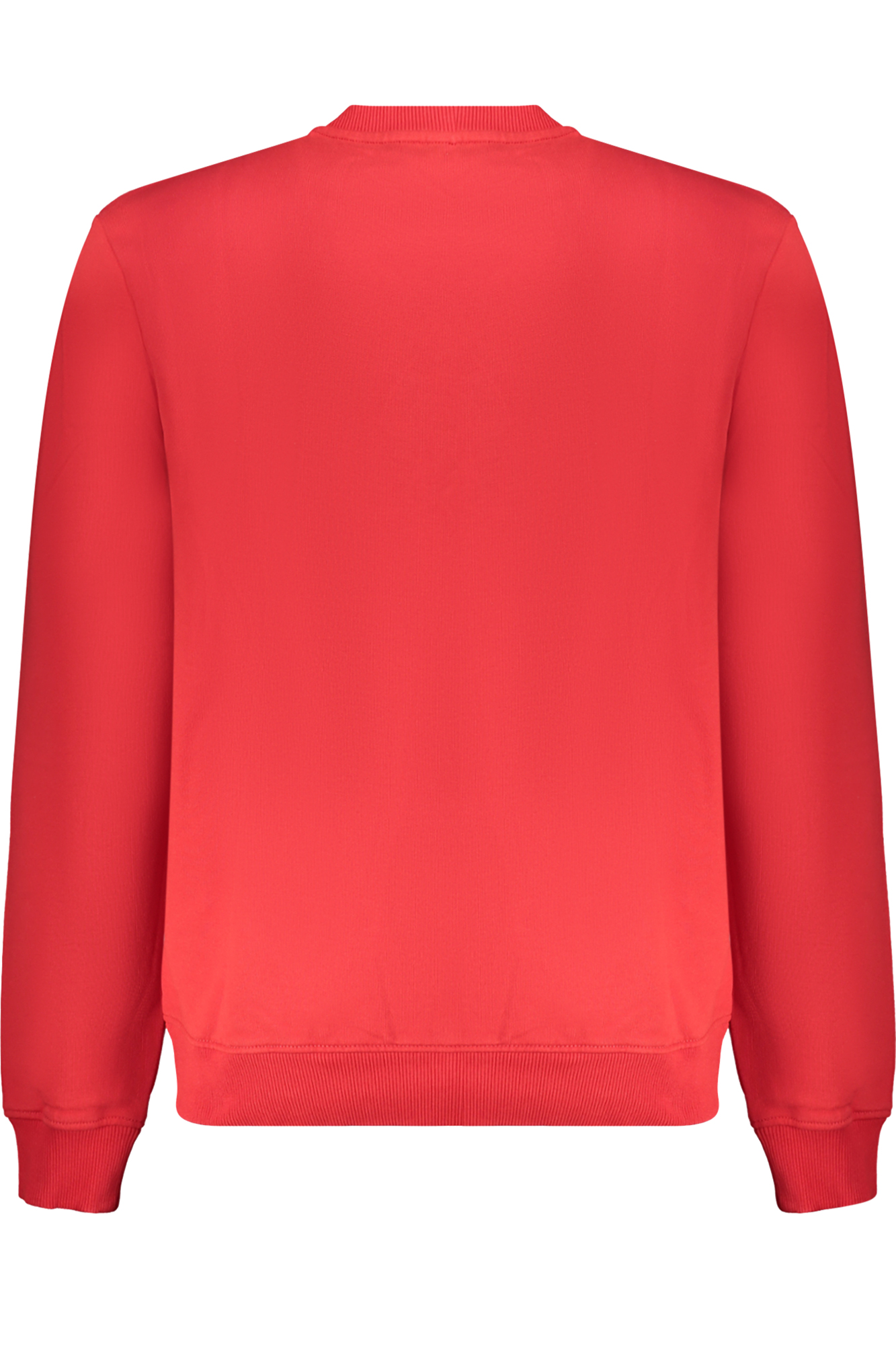 NAPAPIJRI RED MEN&#039;S ZIP-LESS SWEATSHIRT