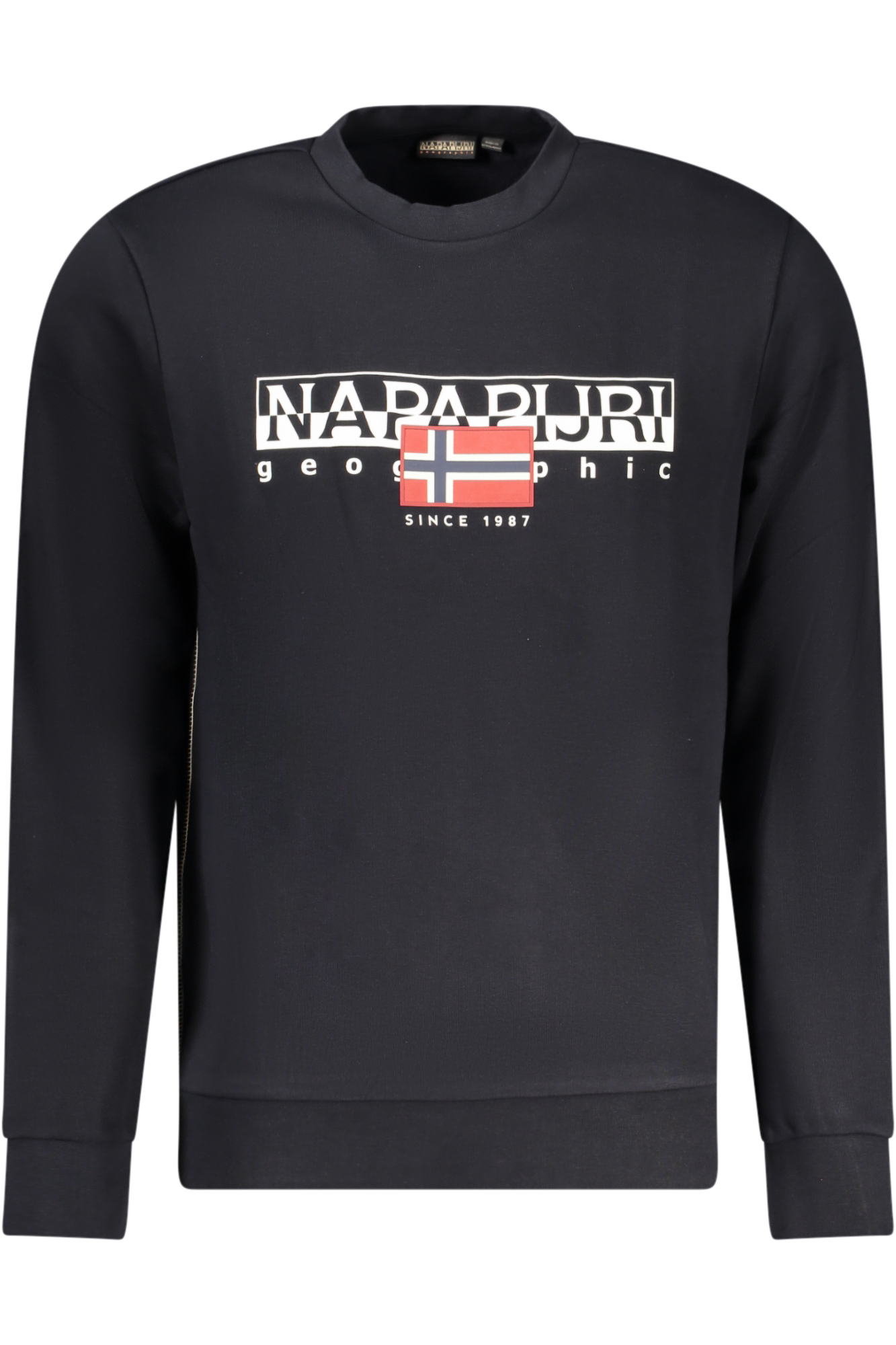 NAPAPIJRI SWEATSHIRT WITHOUT ZIP MEN BLACK