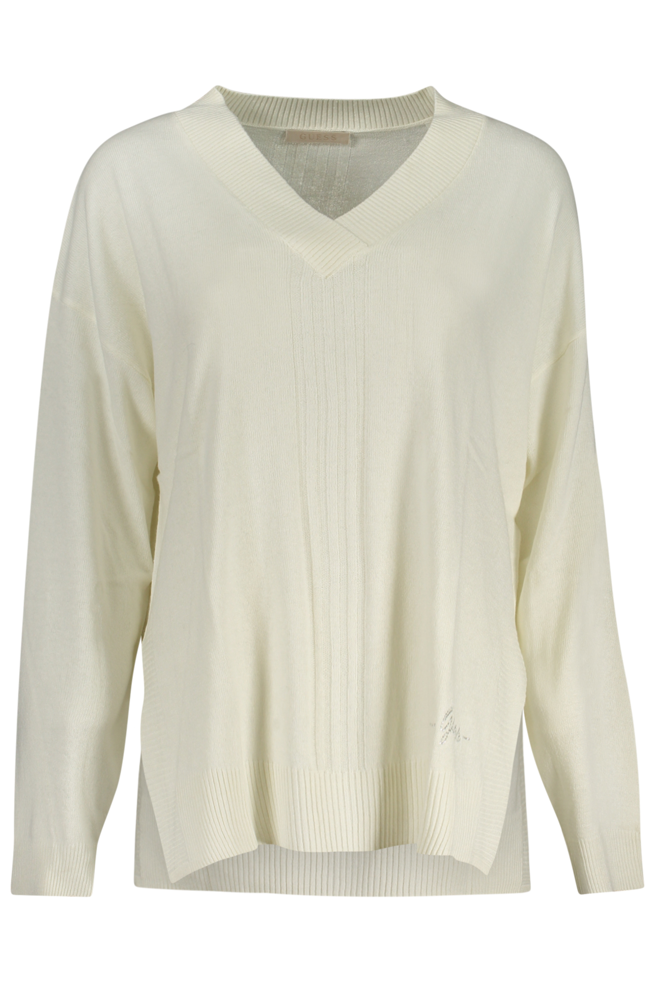 GUESS JEANS WOMENS WHITE SWEATER