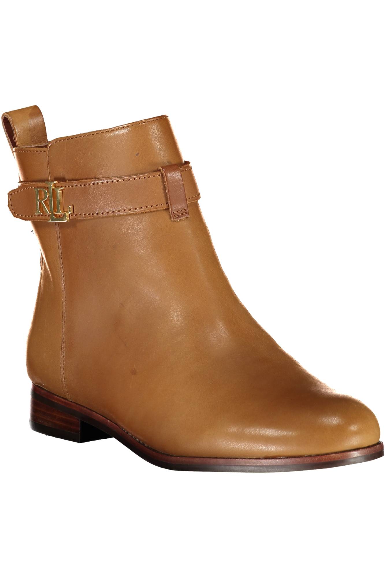 RALPH LAUREN BROWN WOMEN'S BOOT SHOES