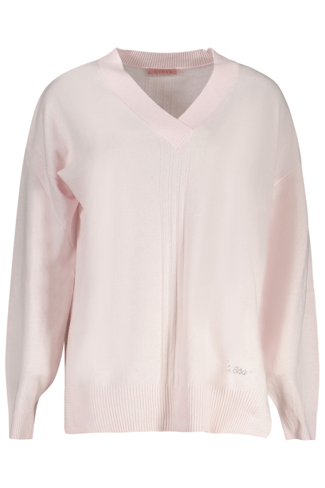 GUESS JEANS WOMEN&#039;S PINK SWEATER