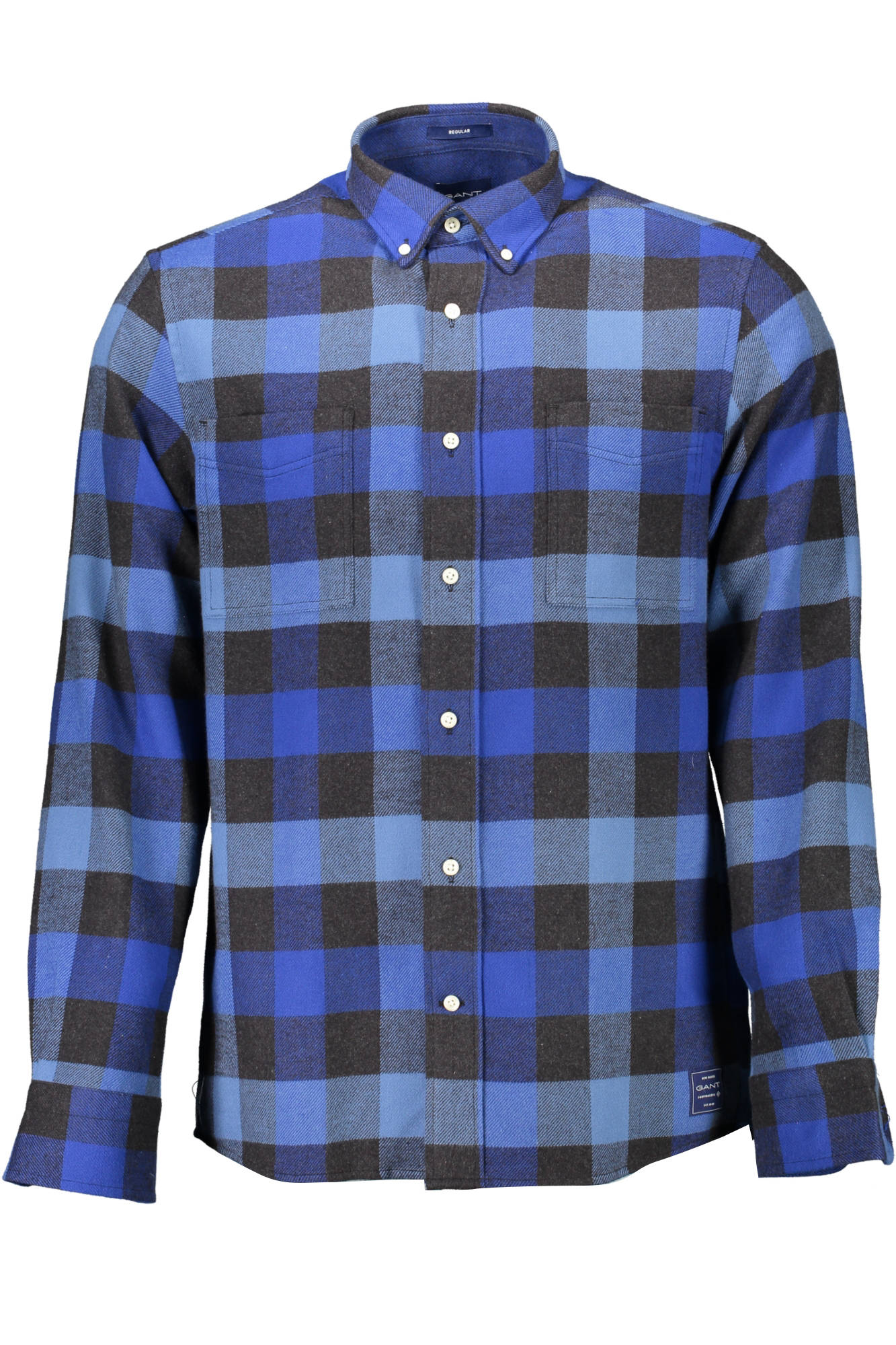 GANT MEN&#039;S BLUE LONG SLEEVE SHIRT