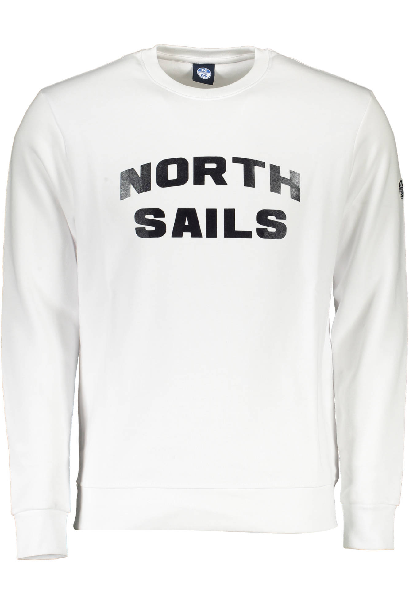 NORTH SAILS MENS ZIP-UP SWEATSHIRT WHITE