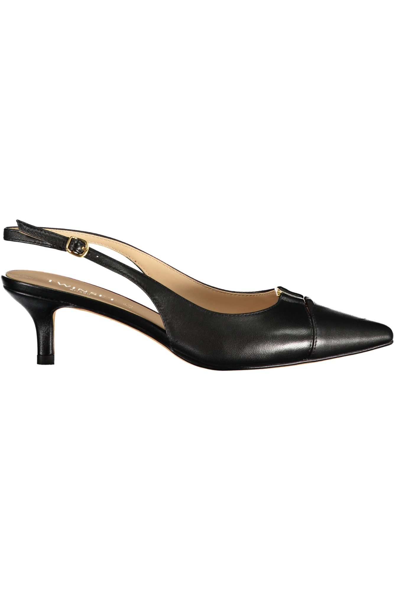 Černé lodičky s řemínkem