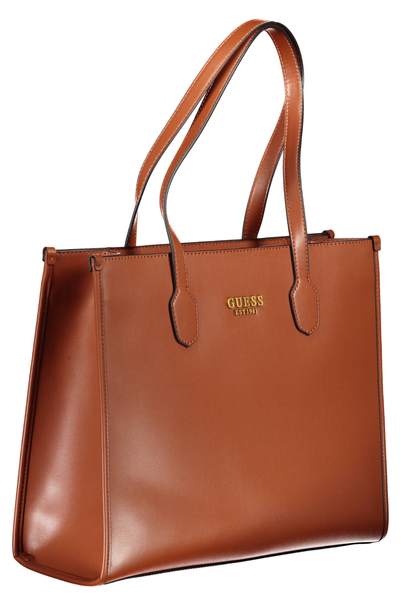 GUESS JEANS WOMEN&#039;S BAG BROWN