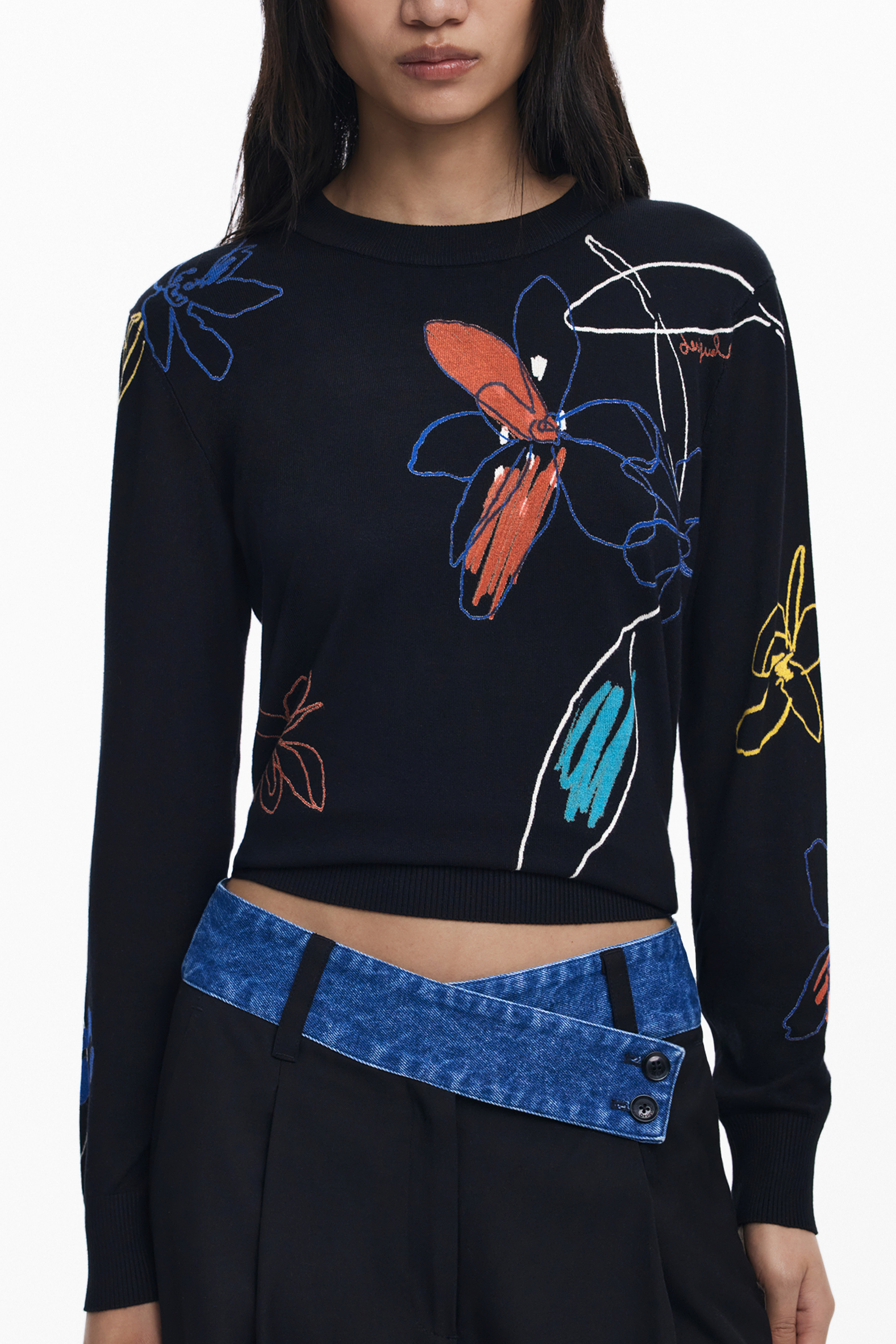 DESIGUAL Cu maneca lunga