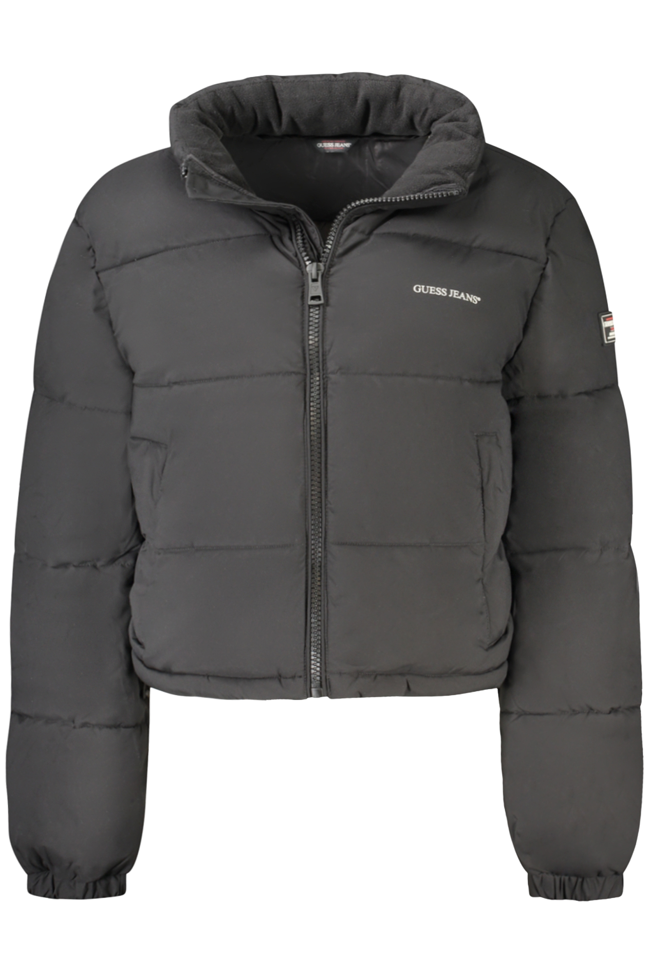 GUESS JEANS WOMEN&#39;S BLACK JACKET