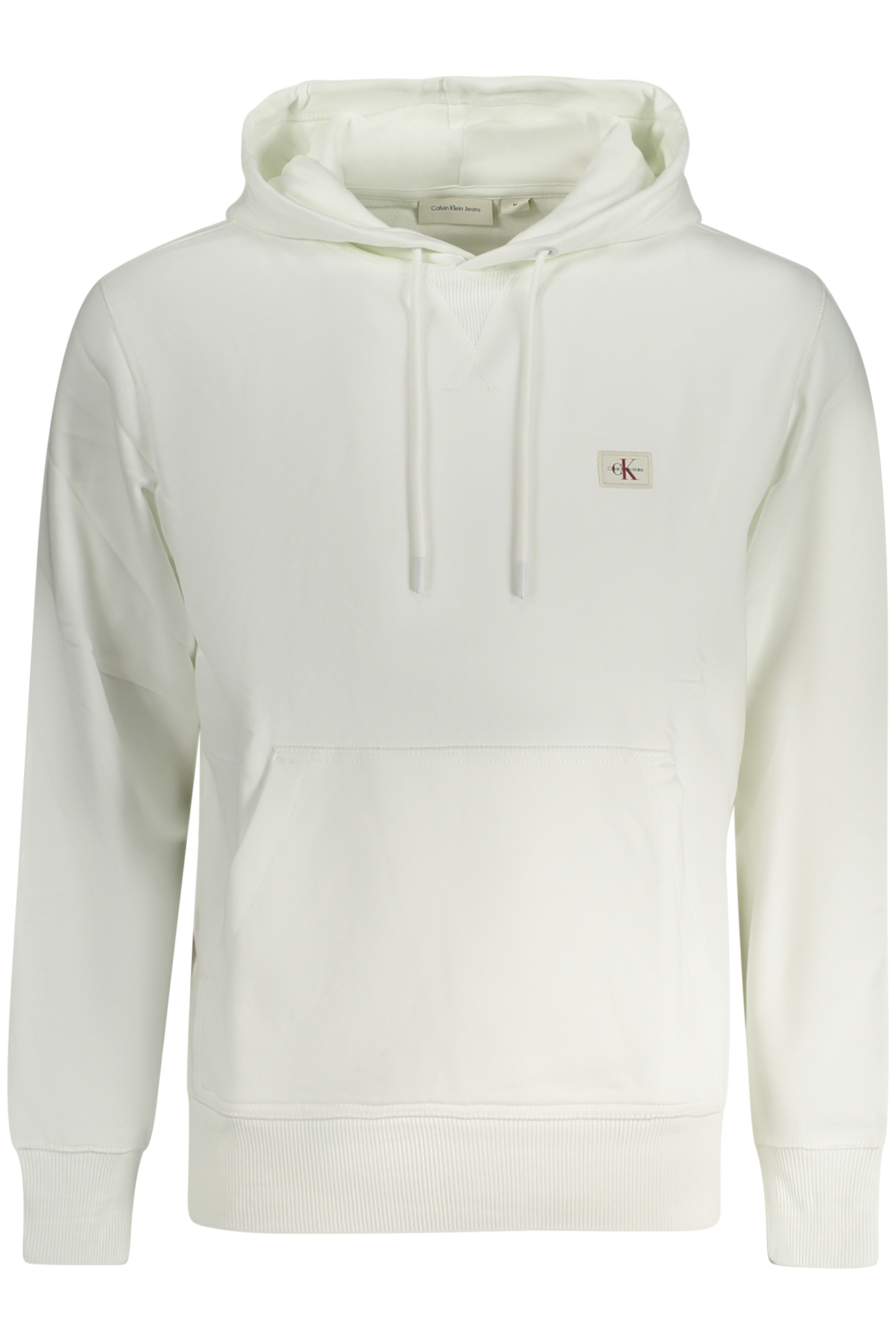 CALVIN KLEIN MEN'S ZIP-UP SWEATSHIRT WHITE