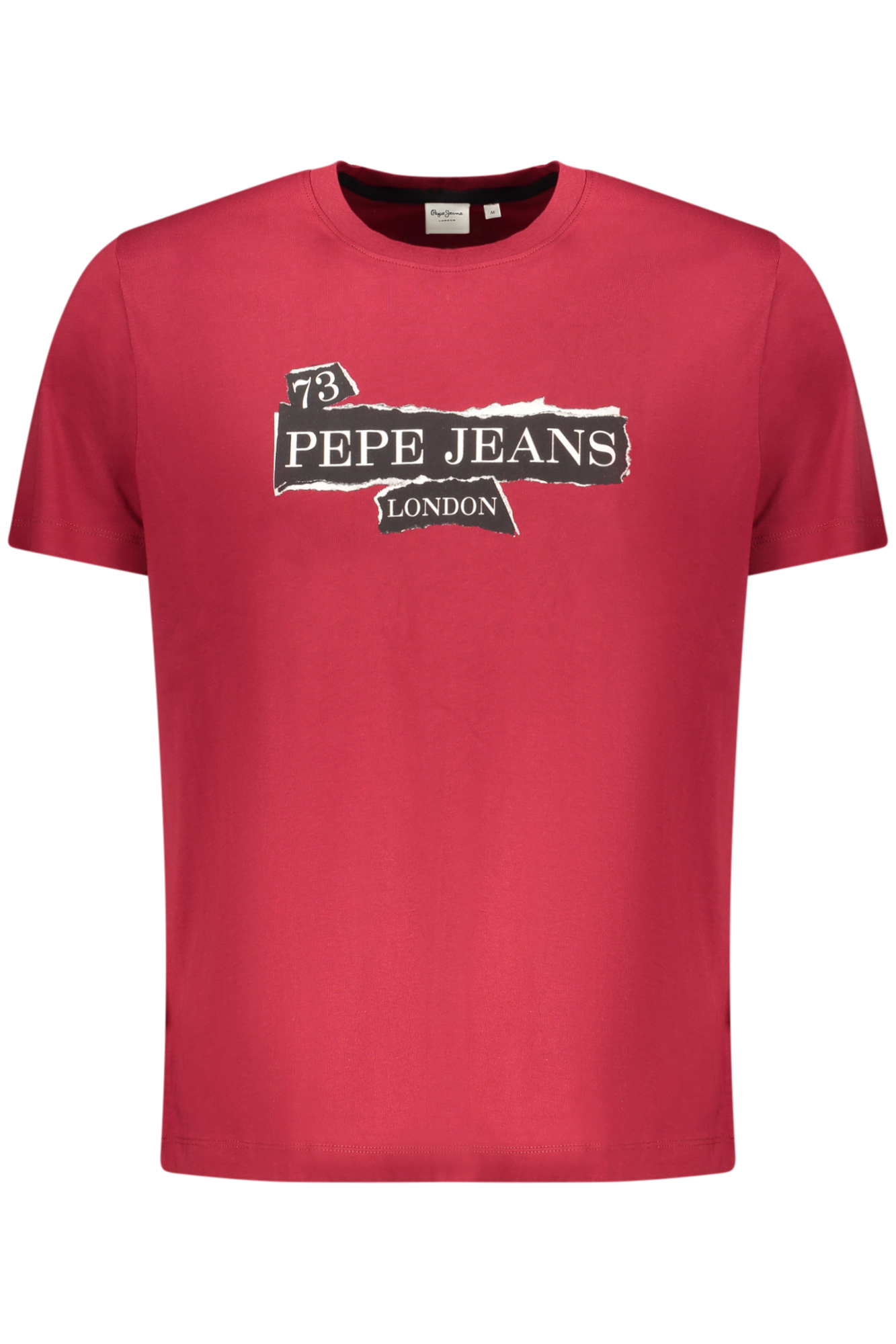 Червена тениска Pepe Jeans