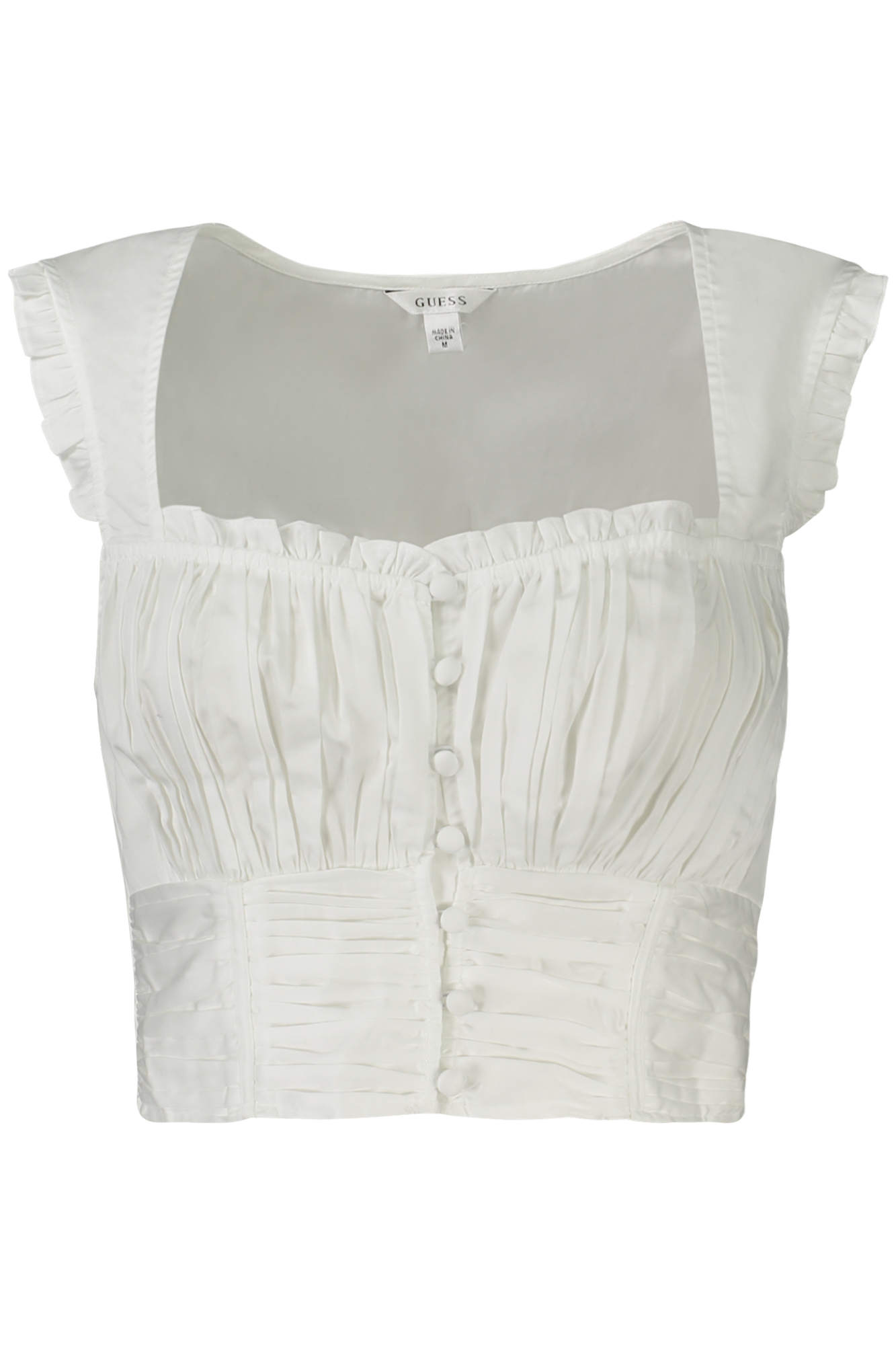 GUESS JEANS TOP WOMEN WHITE