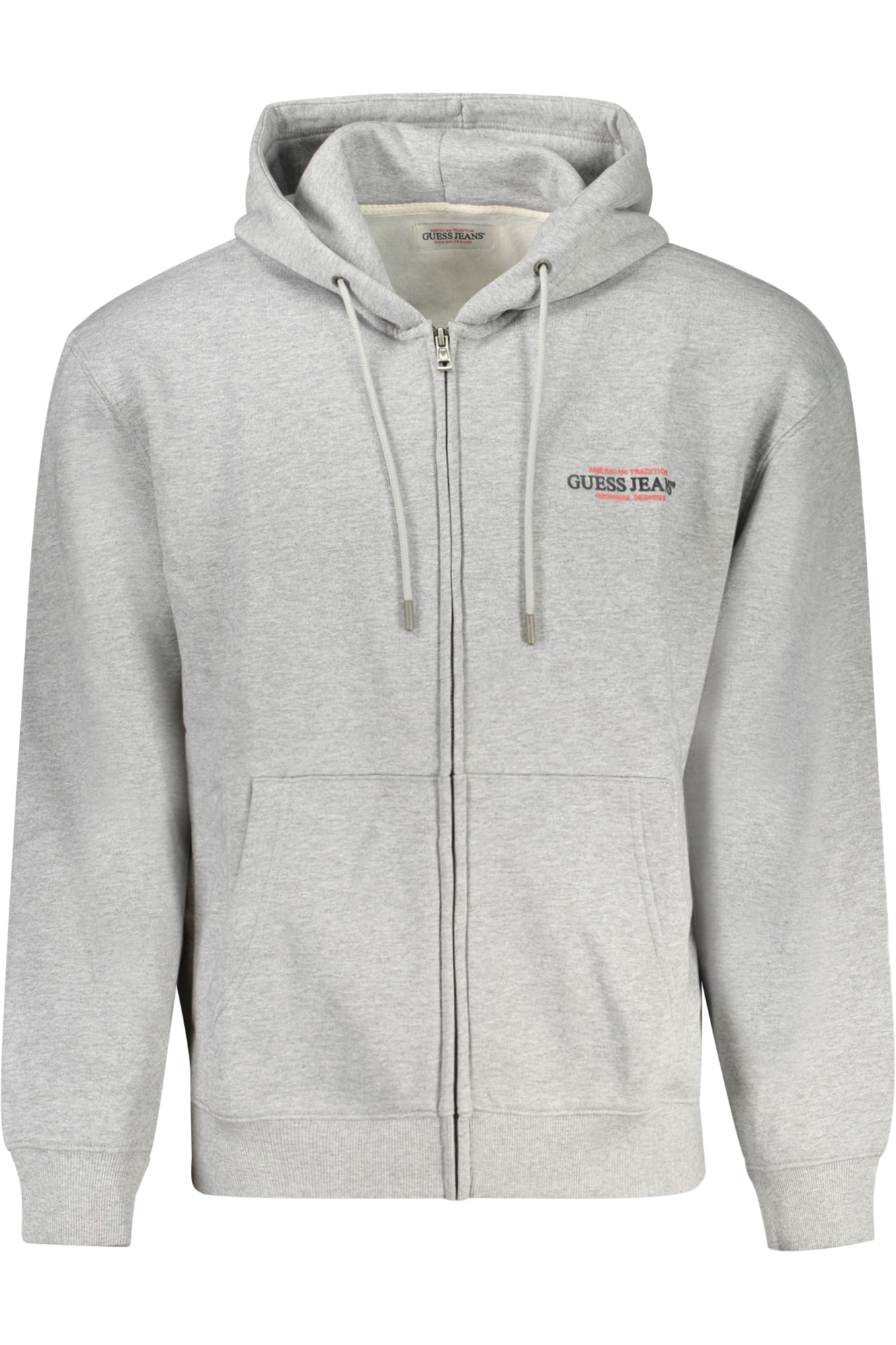 GUESS JEANS SWEATSHIRT WITHOUT ZIP MEN GREY