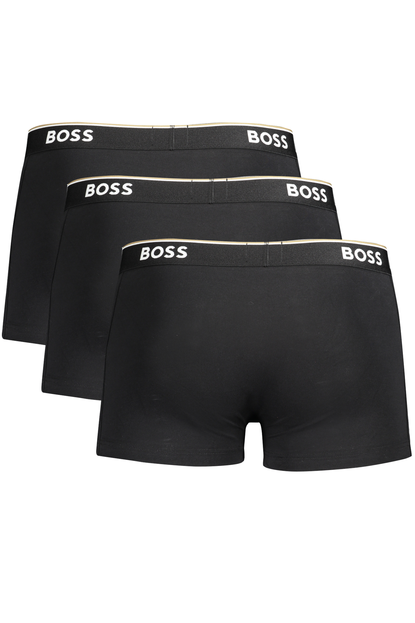 3PACK boxeri bărbați Hugo Boss negri