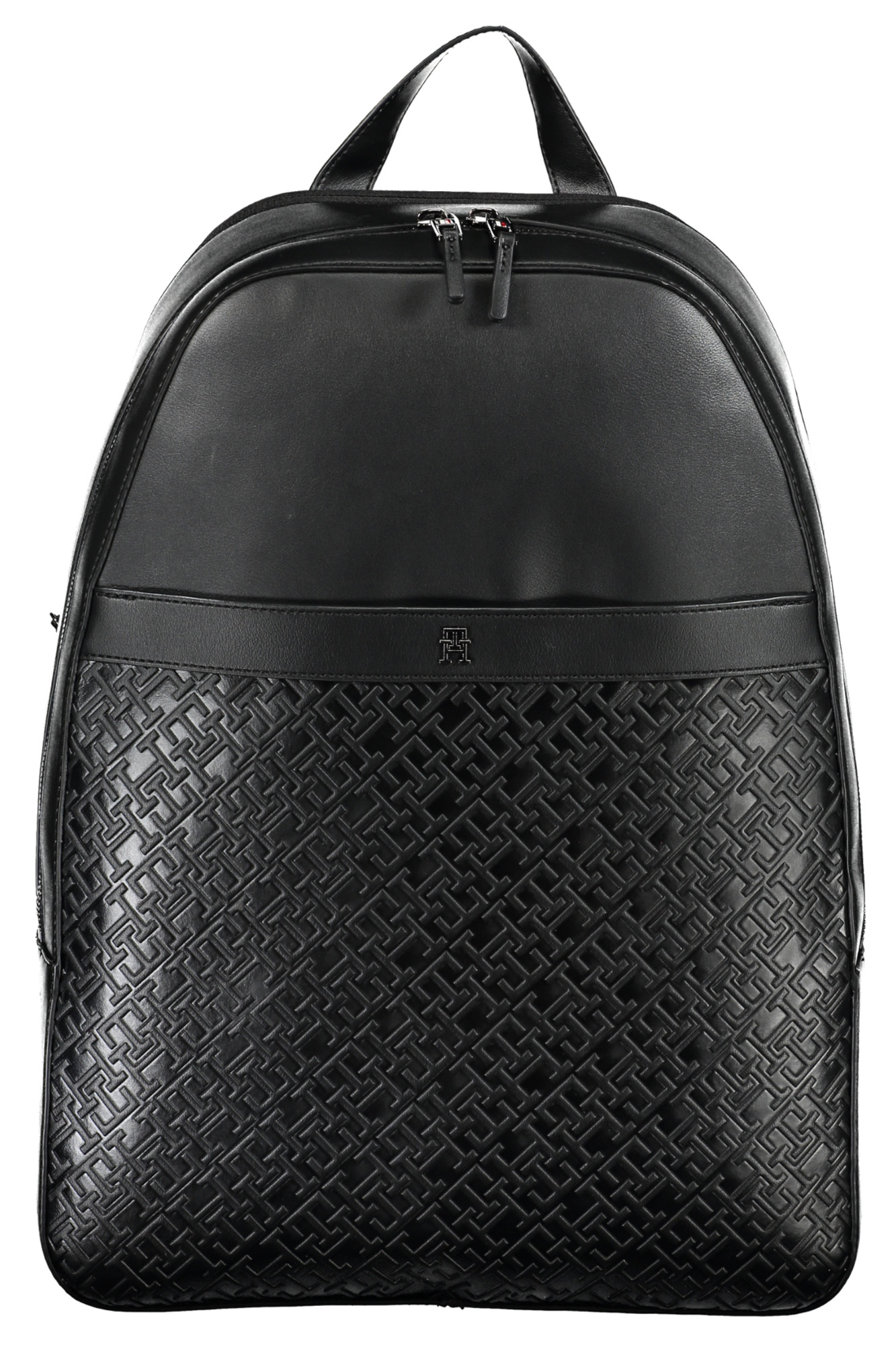 TOMMY HILFIGER MEN&#039;S BLACK BACKPACK