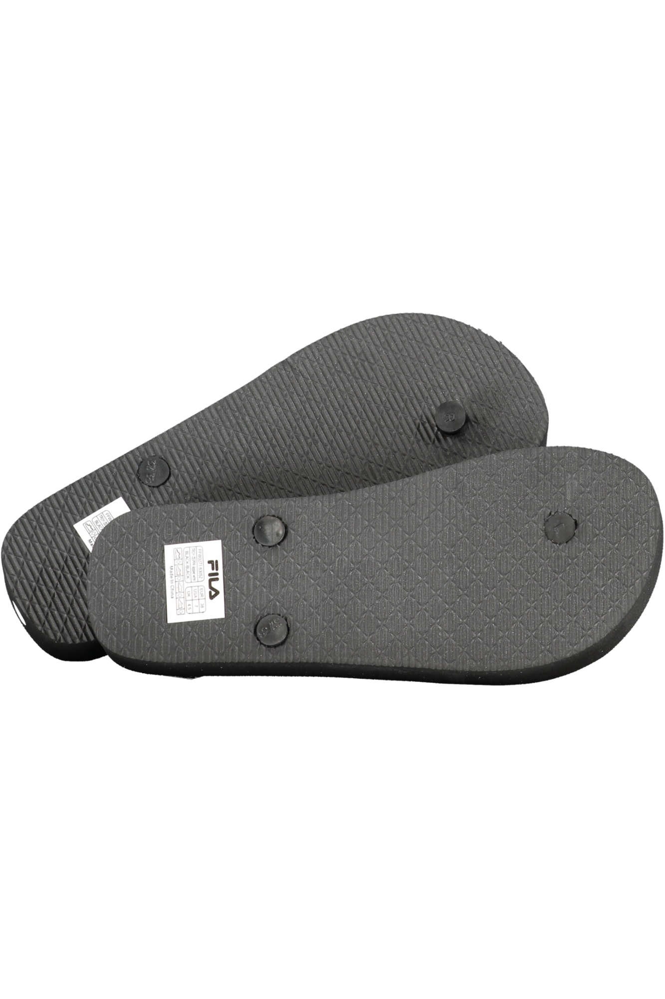 FILA BLACK WOMEN&#039;S FOOTWEAR SLIPPERS