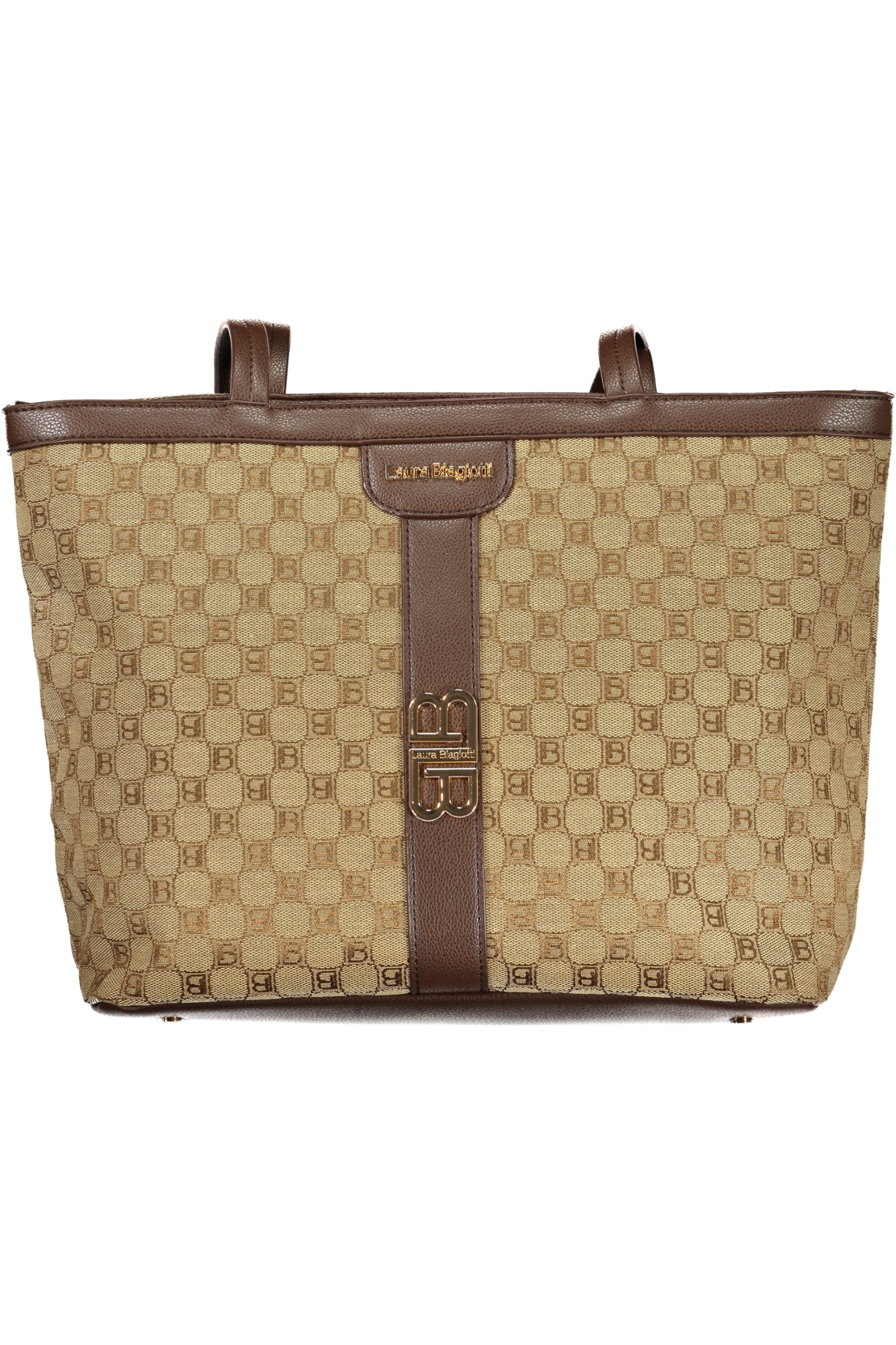 Veľká kabelka s hnedými detailmi