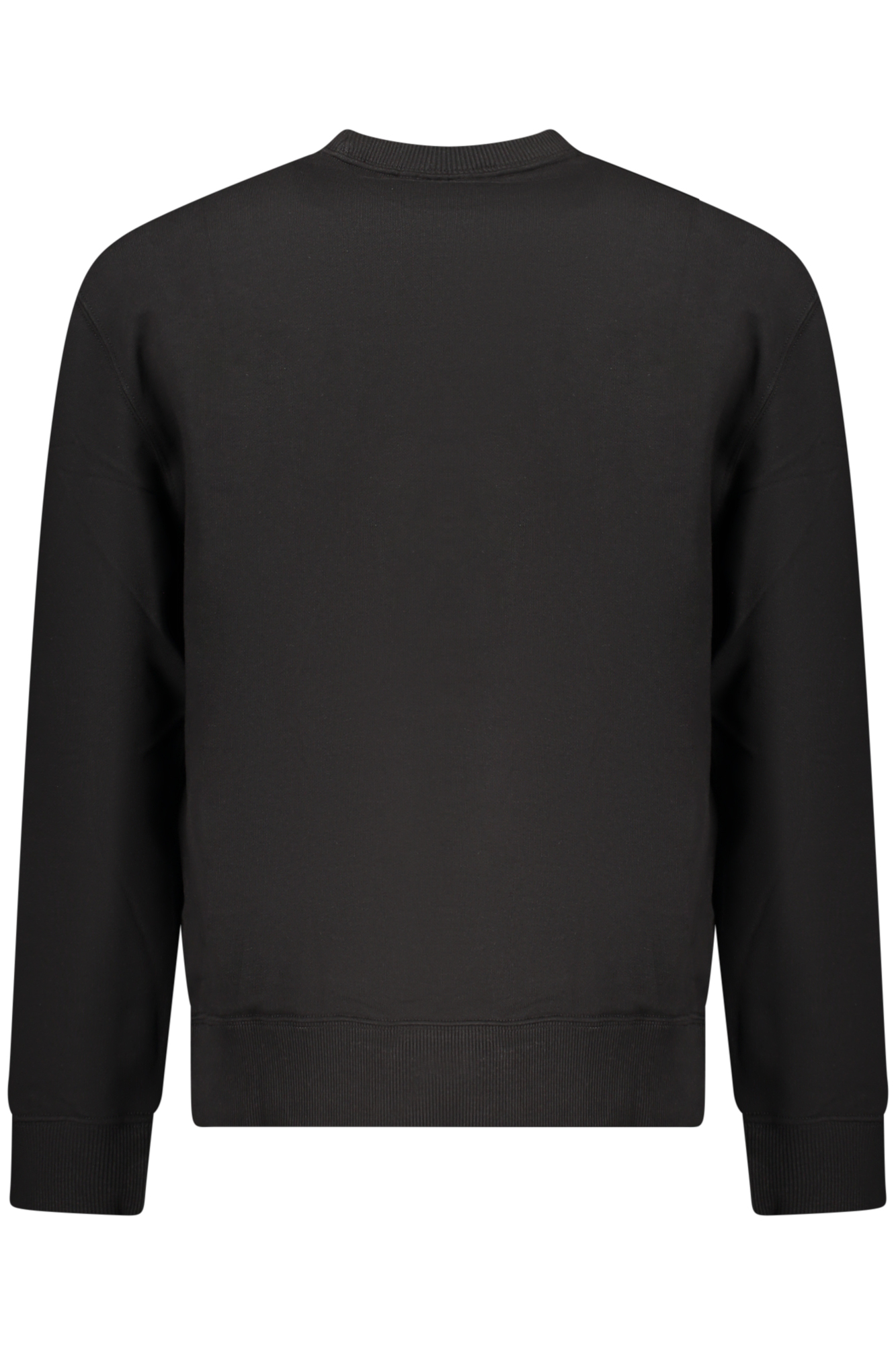 CALVIN KLEIN MEN'S BLACK ZIP-UP SWEATSHIRT