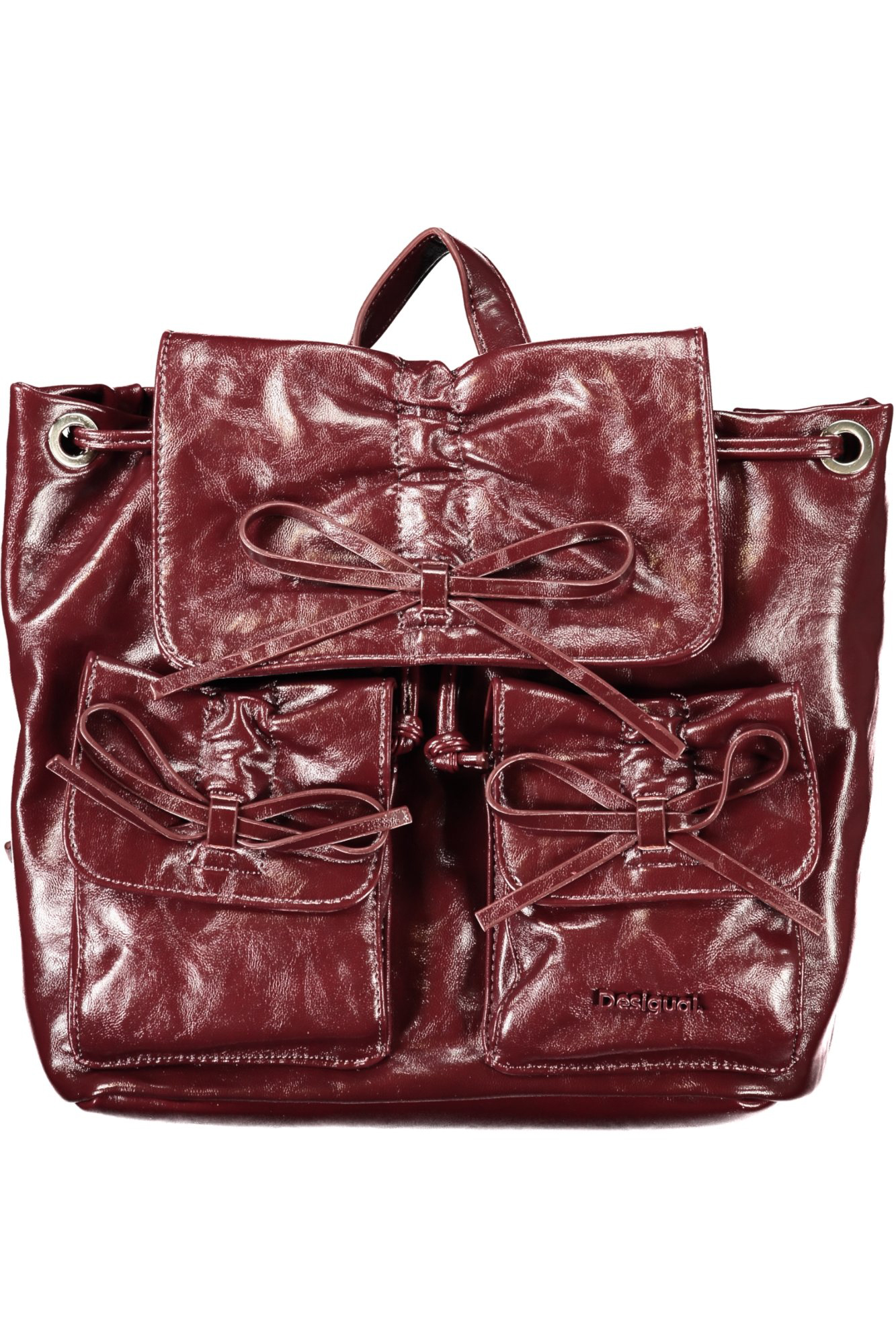 Stylový fialový dámský batoh