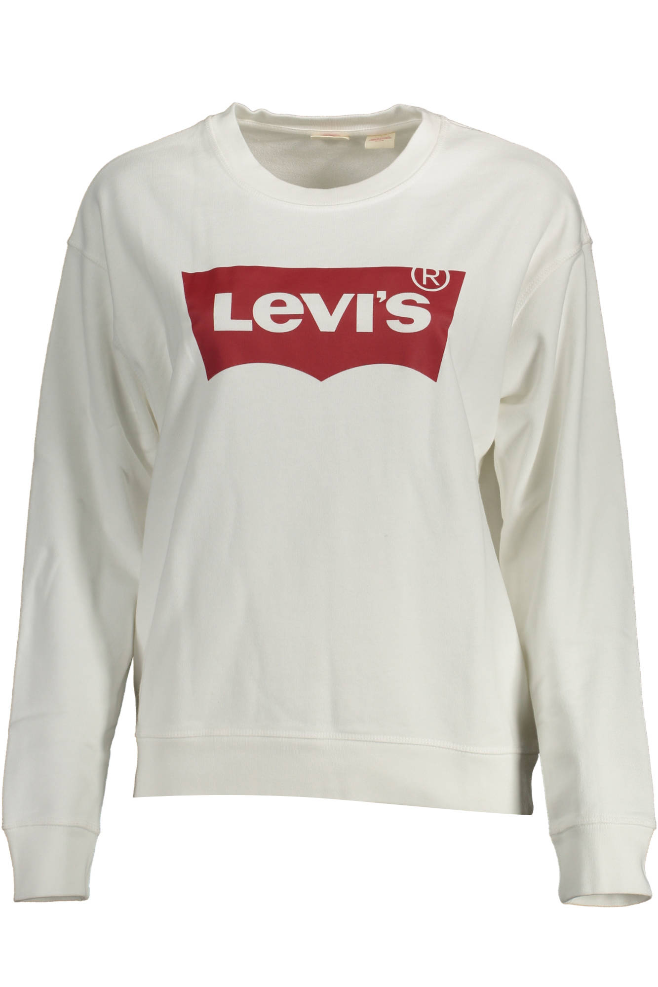 LEVI&#039;S SWEATSHIRT WITHOUT ZIP WOMAN WHITE