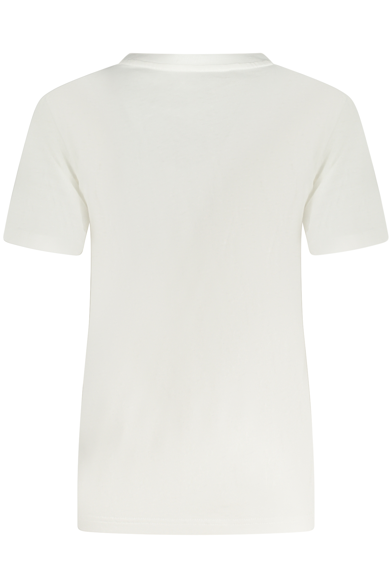 Tricou alb cu mânecă scurtă pentru femei