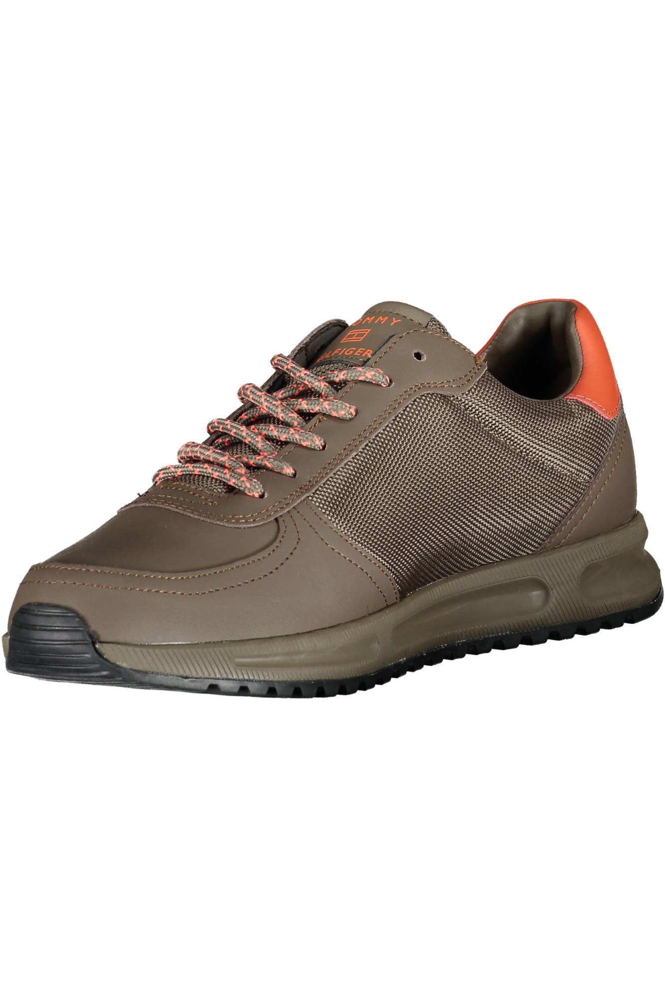 TOMMY HILFIGER BROWN MEN'S SPORTS SHOES