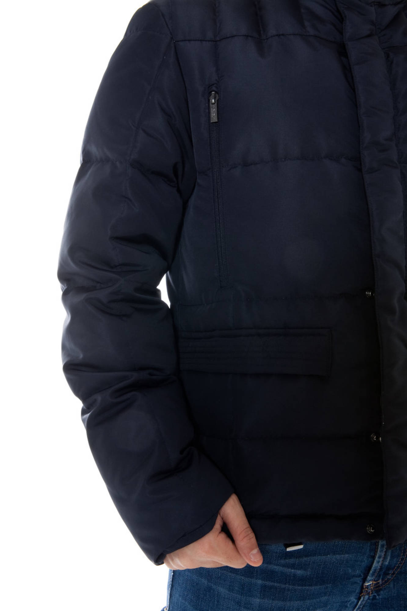 CALVIN KLEIN MEN&#039;S BLUE DOWN JACKET