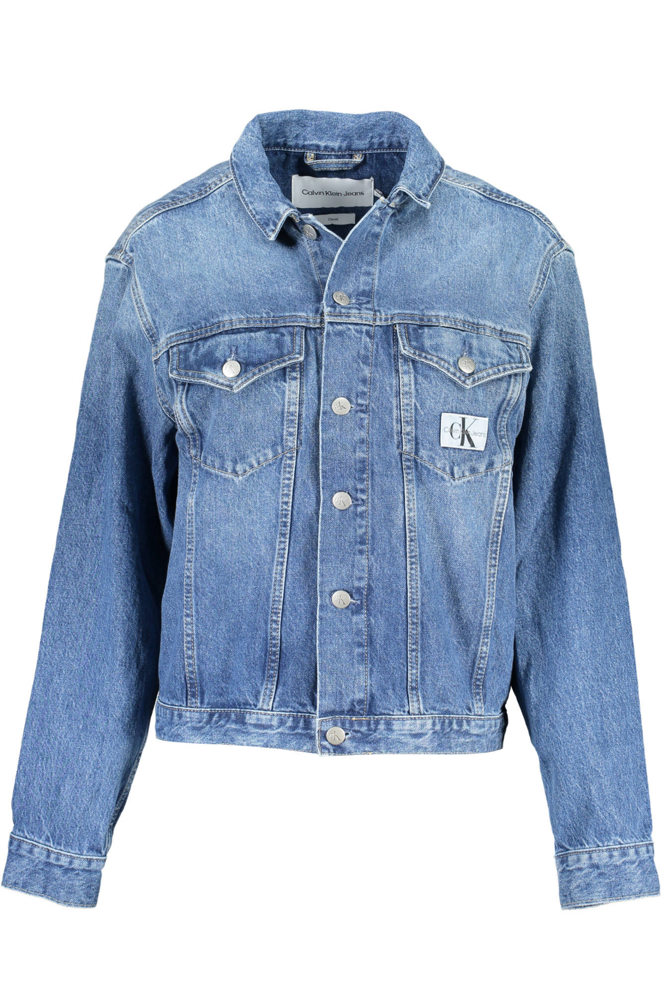 CALVIN KLEIN WOMEN'S LIGHT BLUE SPORTS JACKET