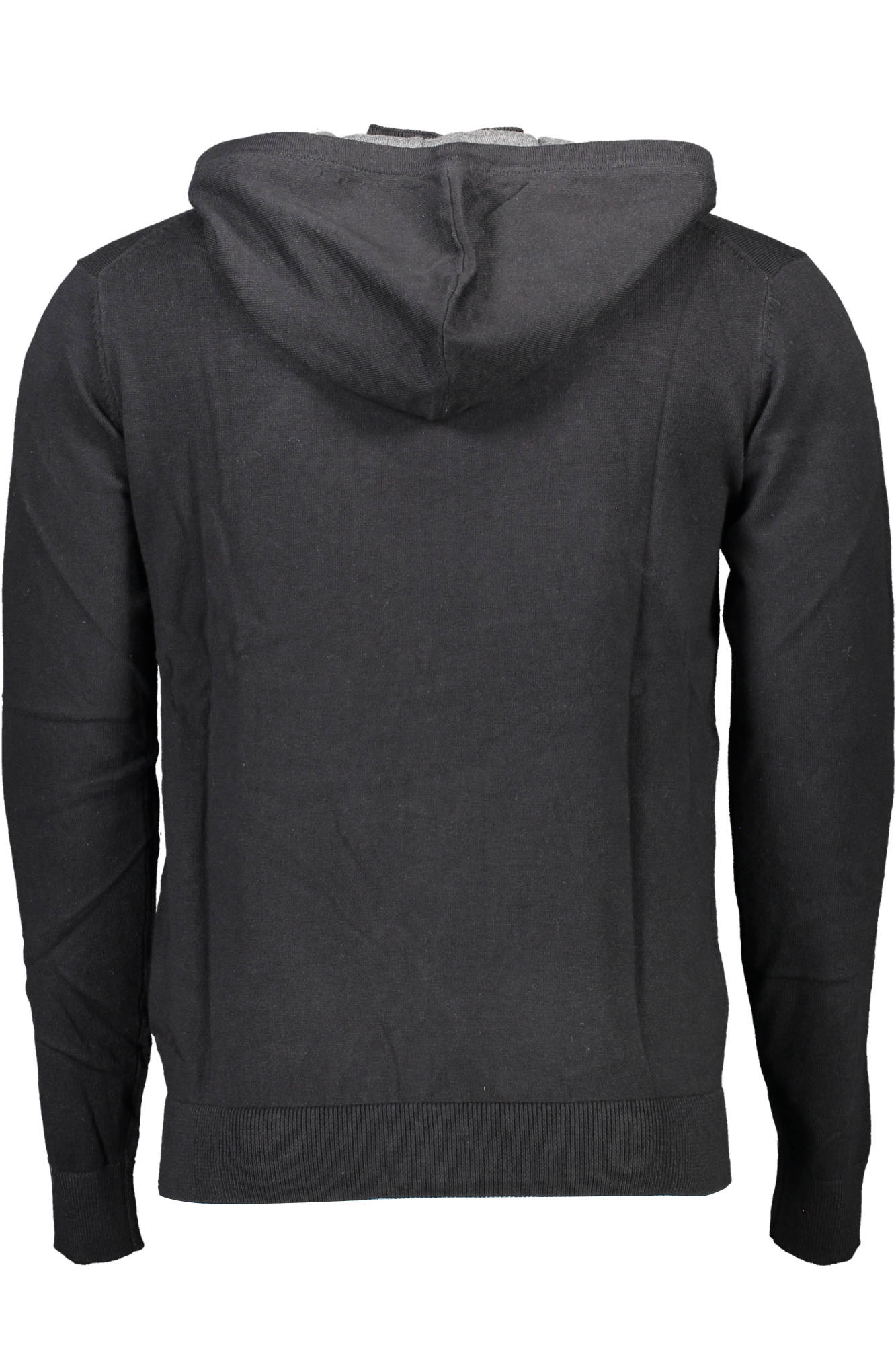US POLO CARDIGAN MEN BLACK