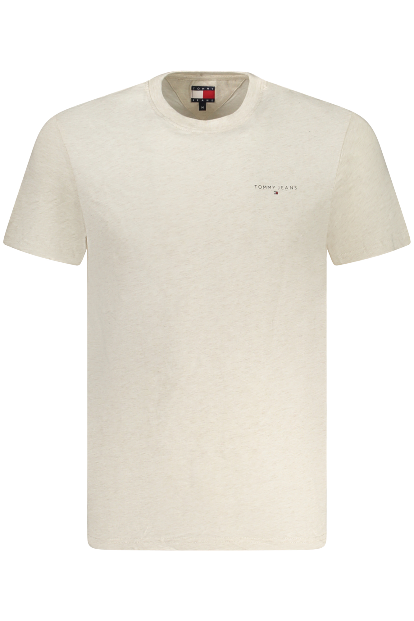 TOMMY HILFIGER SHORT SLEEVE T-SHIRT MEN BEIGE