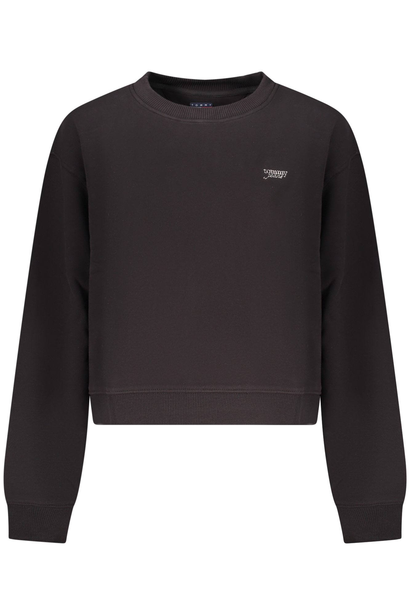 Dámska crop mikina bez kapucne